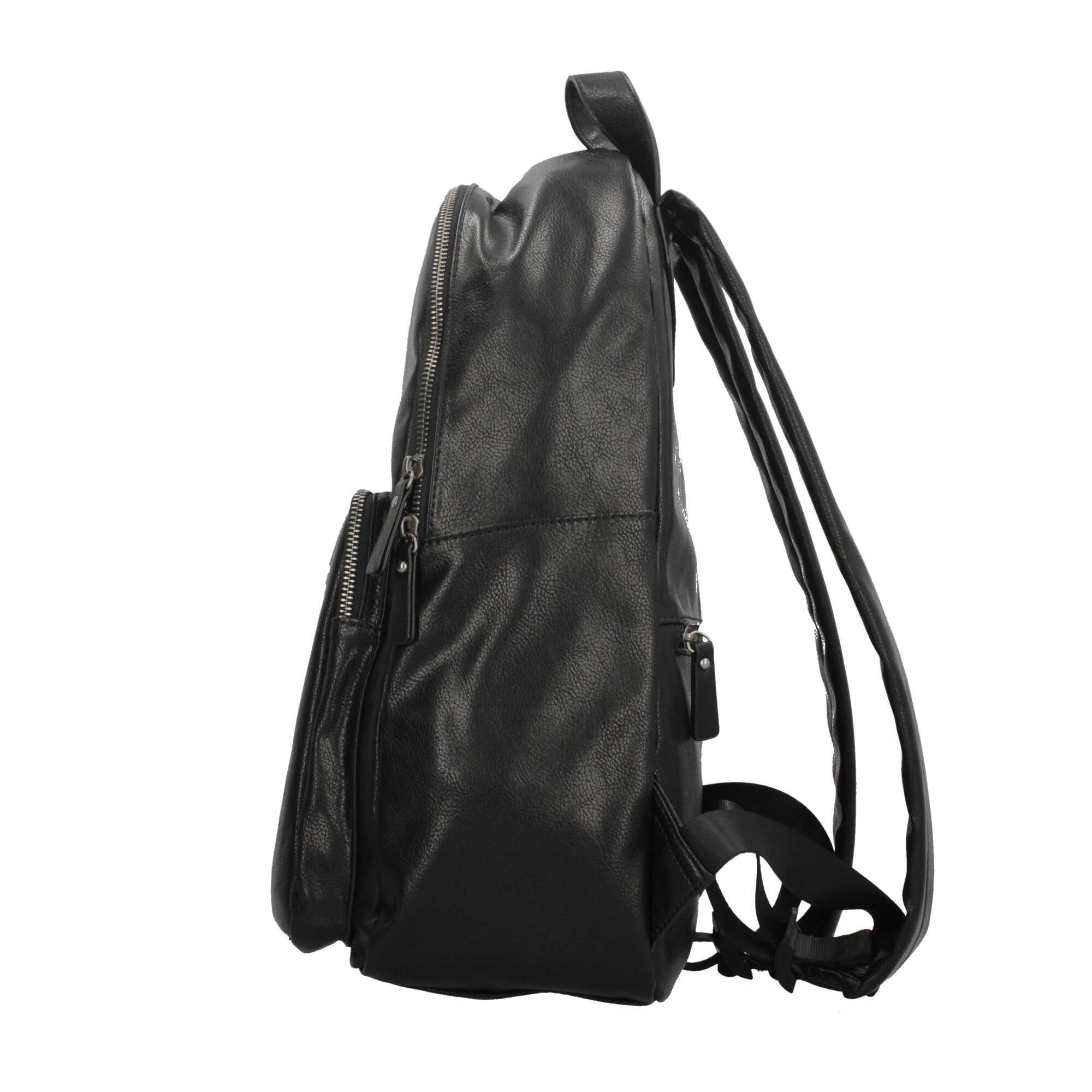 Zaino Lumberjack con tasca frontale e doppia zip