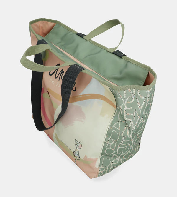 Borsa Shopper Anekke con Design Artistico e Manici Resistenti