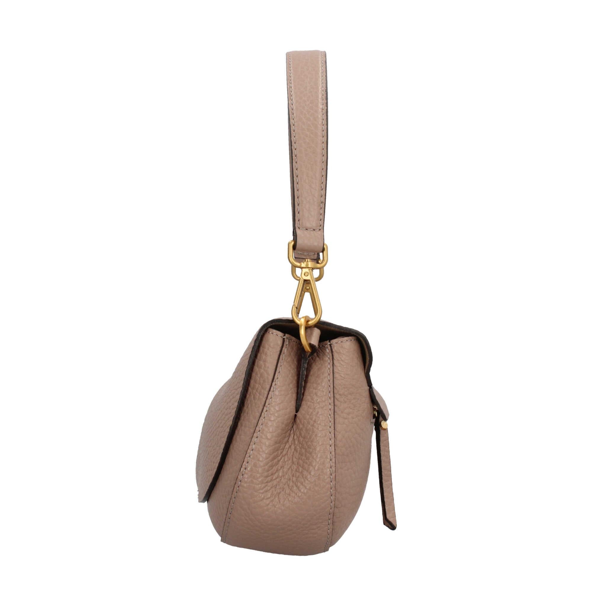 Gianni Chiarini Helena Round Borsa a Tracolla Glamour in Pelle Grana M