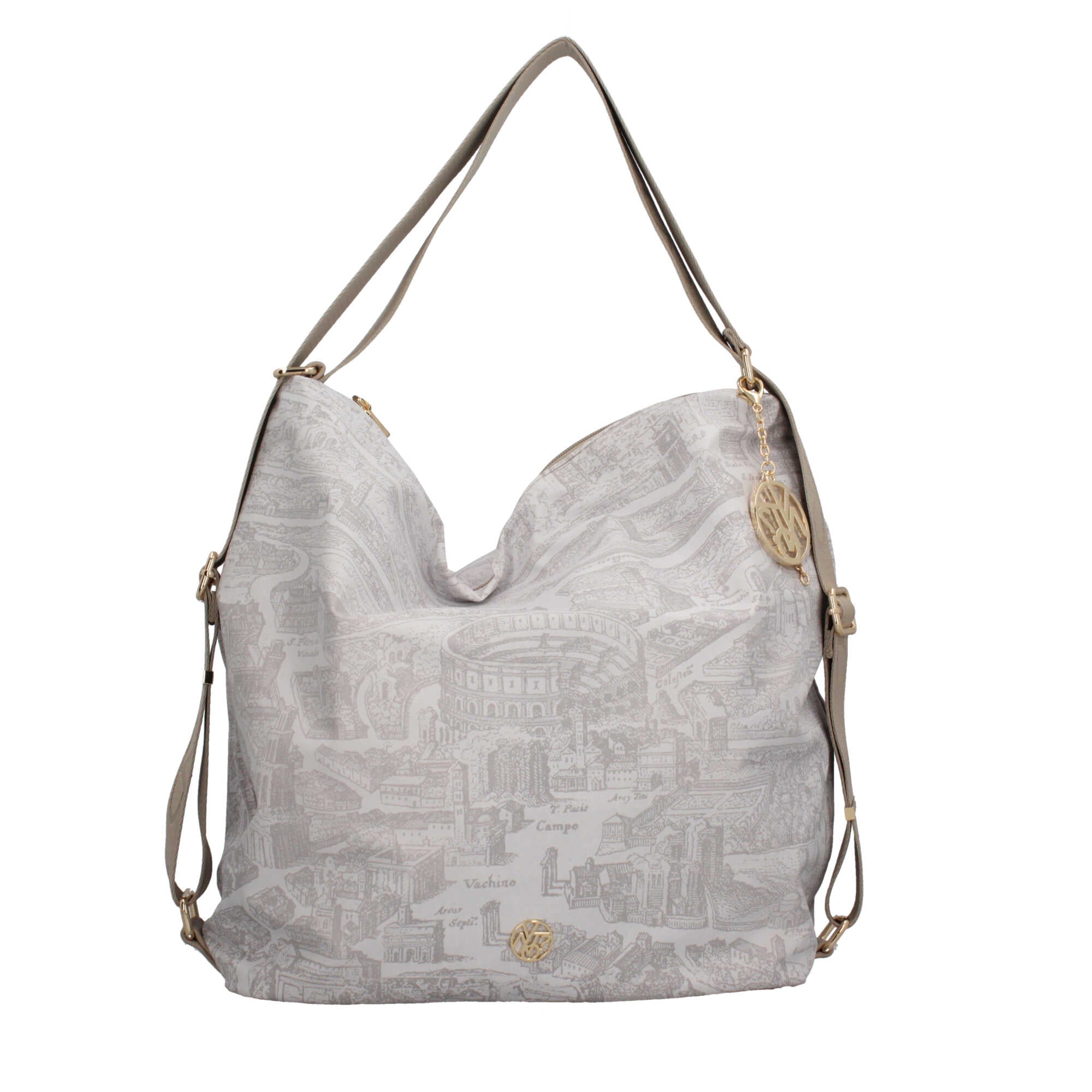 Borsa a spalla YNot versatile con design trasformabile