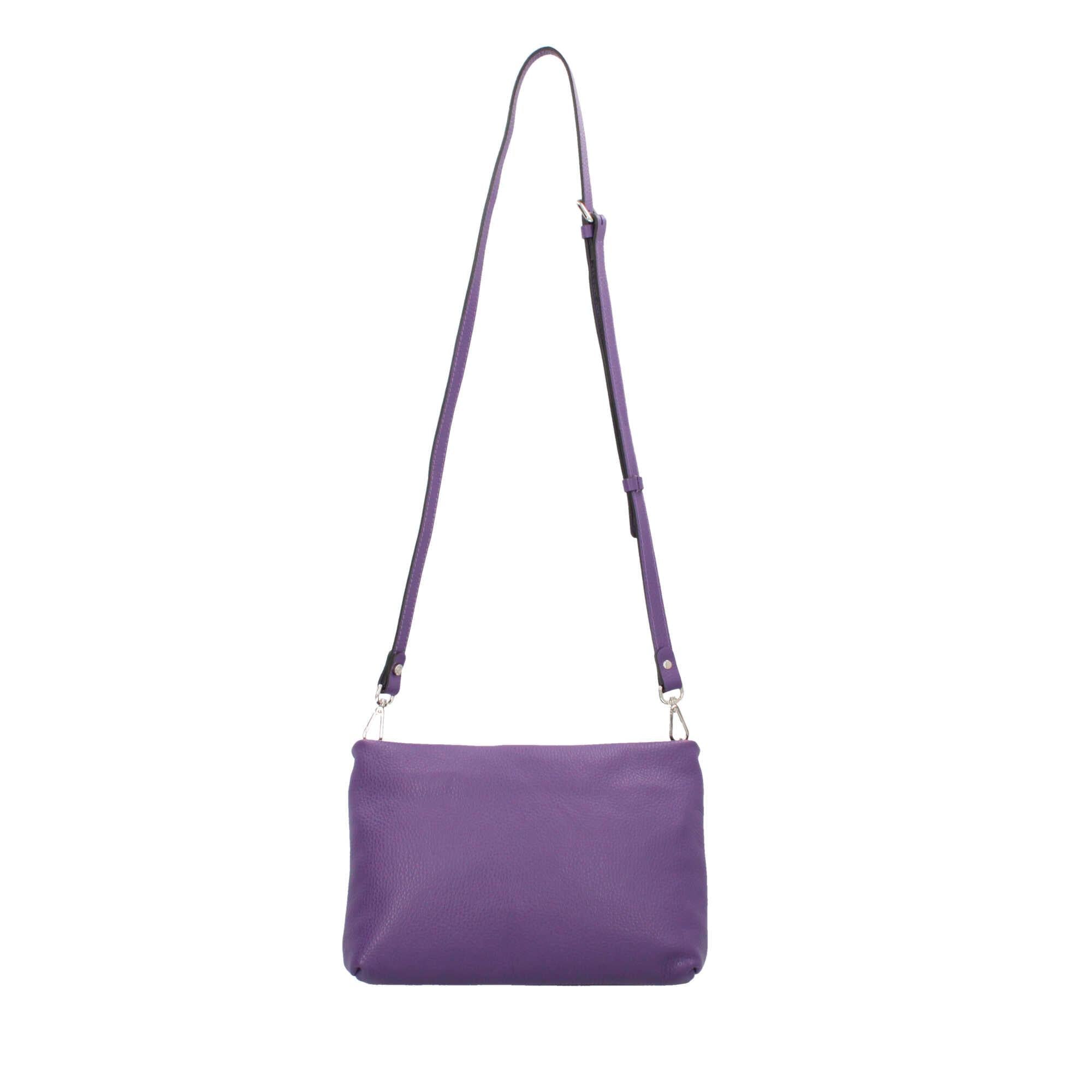 Borsa a tracolla in vera pelle