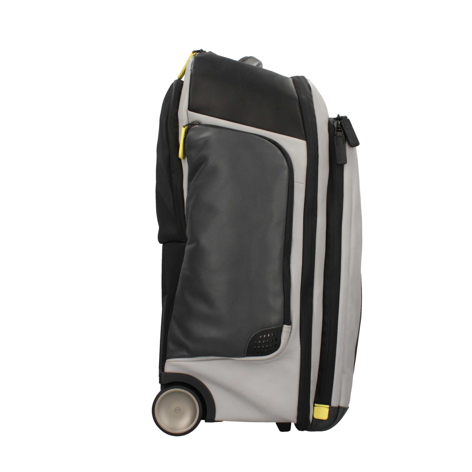 trolley cabina in pelle Piquadro