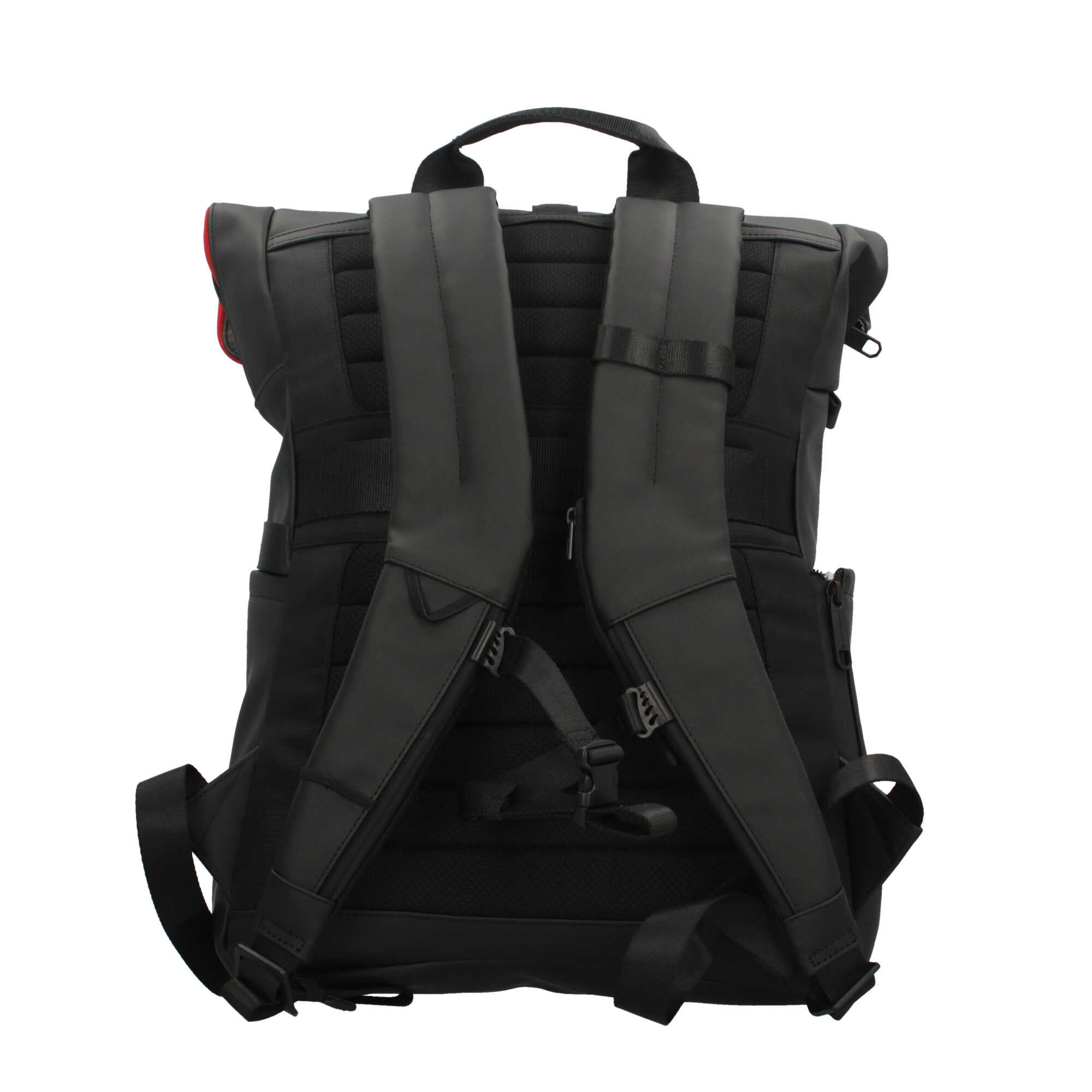 Zaino roll-top Piquadro Ducati in tessuto gommato impermeabile