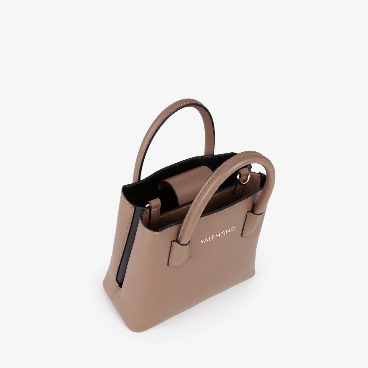 Valentino borsa a mano donna elegante con doppi manici Beige TU | Giò Fashion
