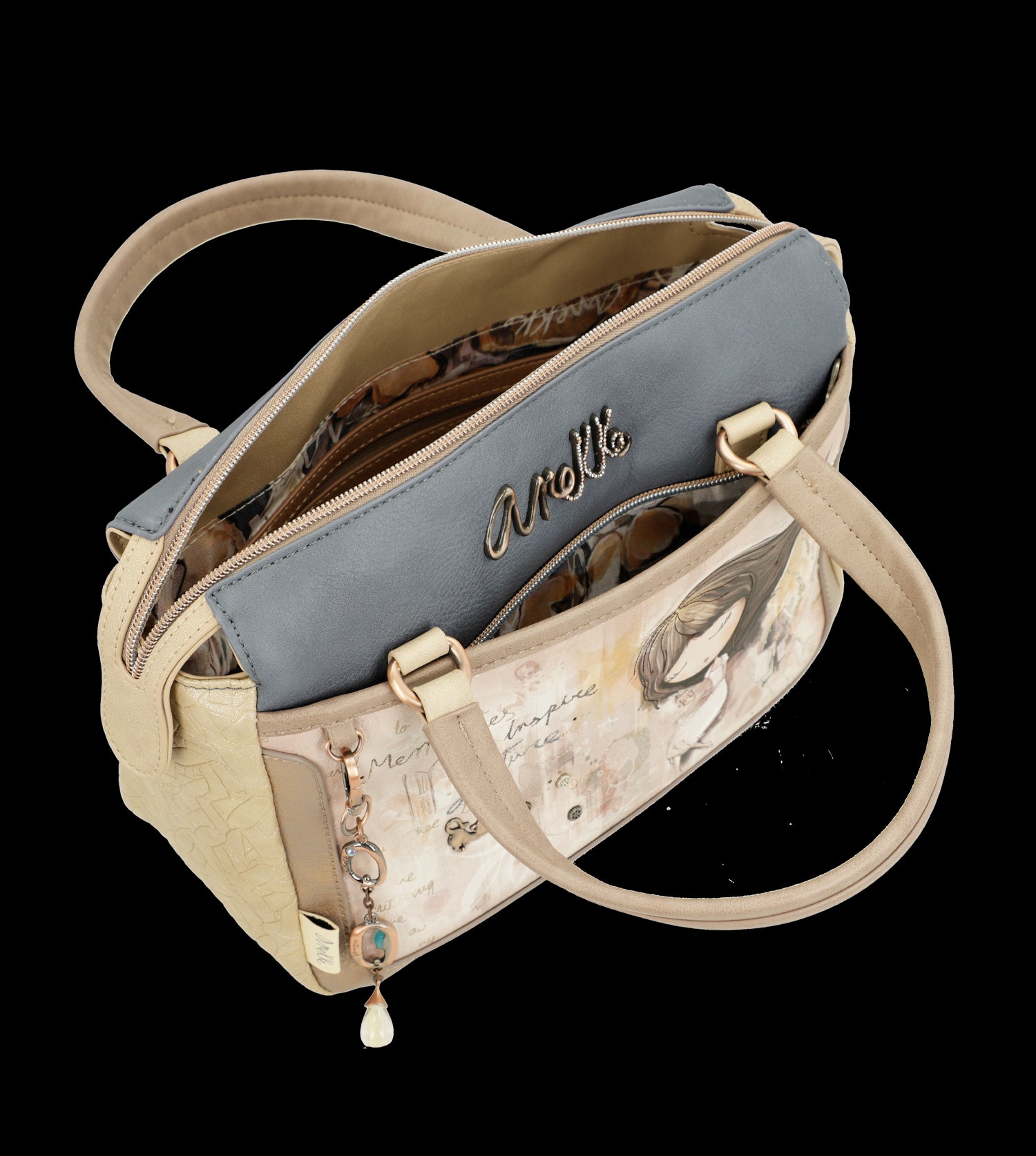 Borsa Anekke elegante e compatta con tracolla regolabile