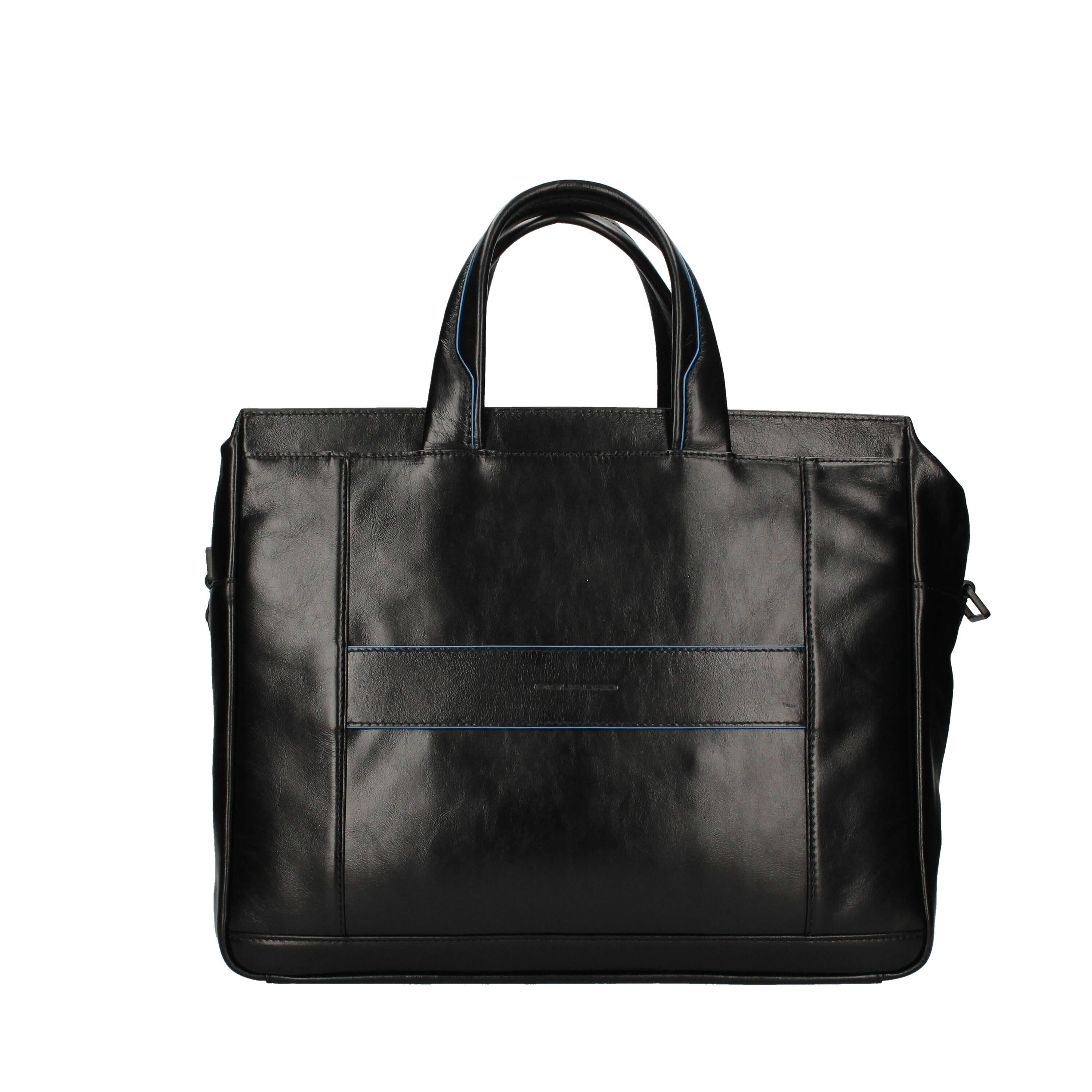 Cartella professionale in pelle con tracolla rimovibile