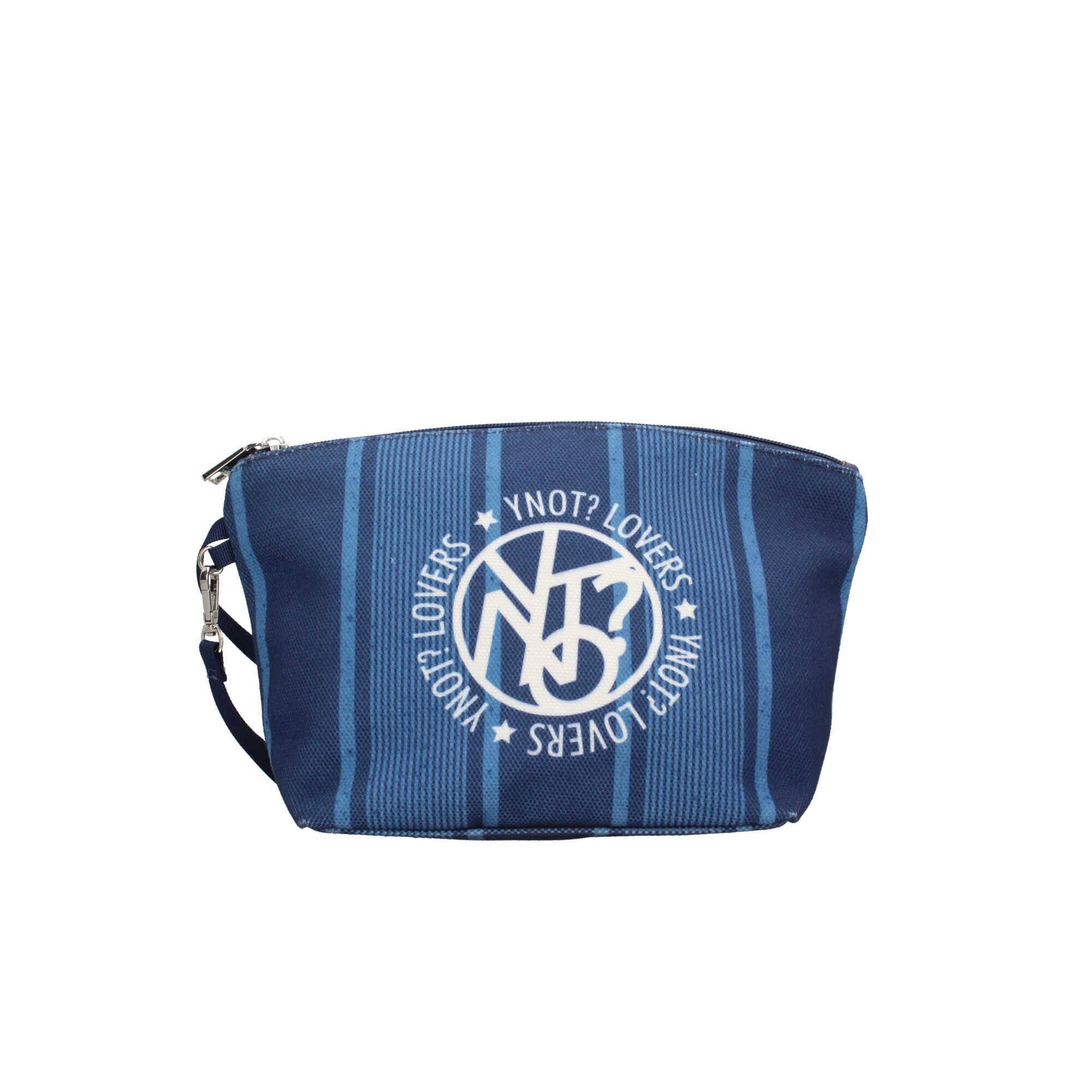 Y Not Pochette a Strisce con Dettaglio Logo