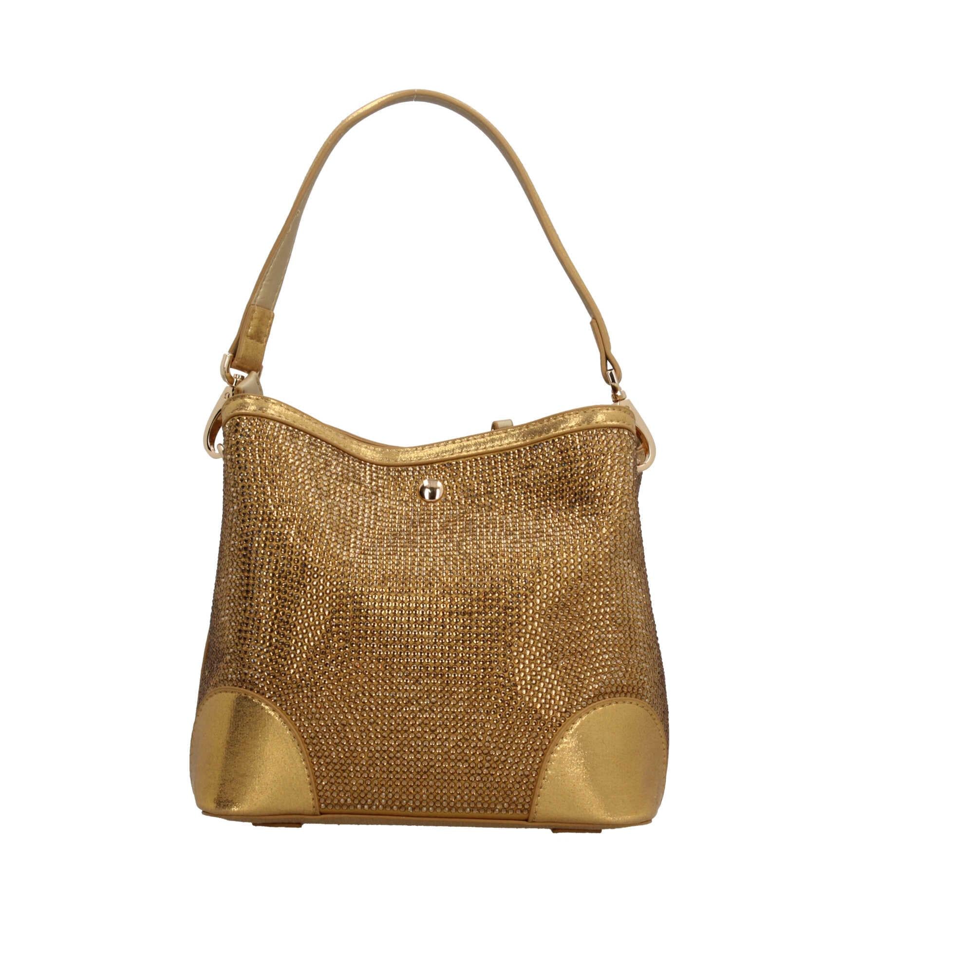 Borsa a secchiello Valentino con dettagli scintillanti e tracolla removibile