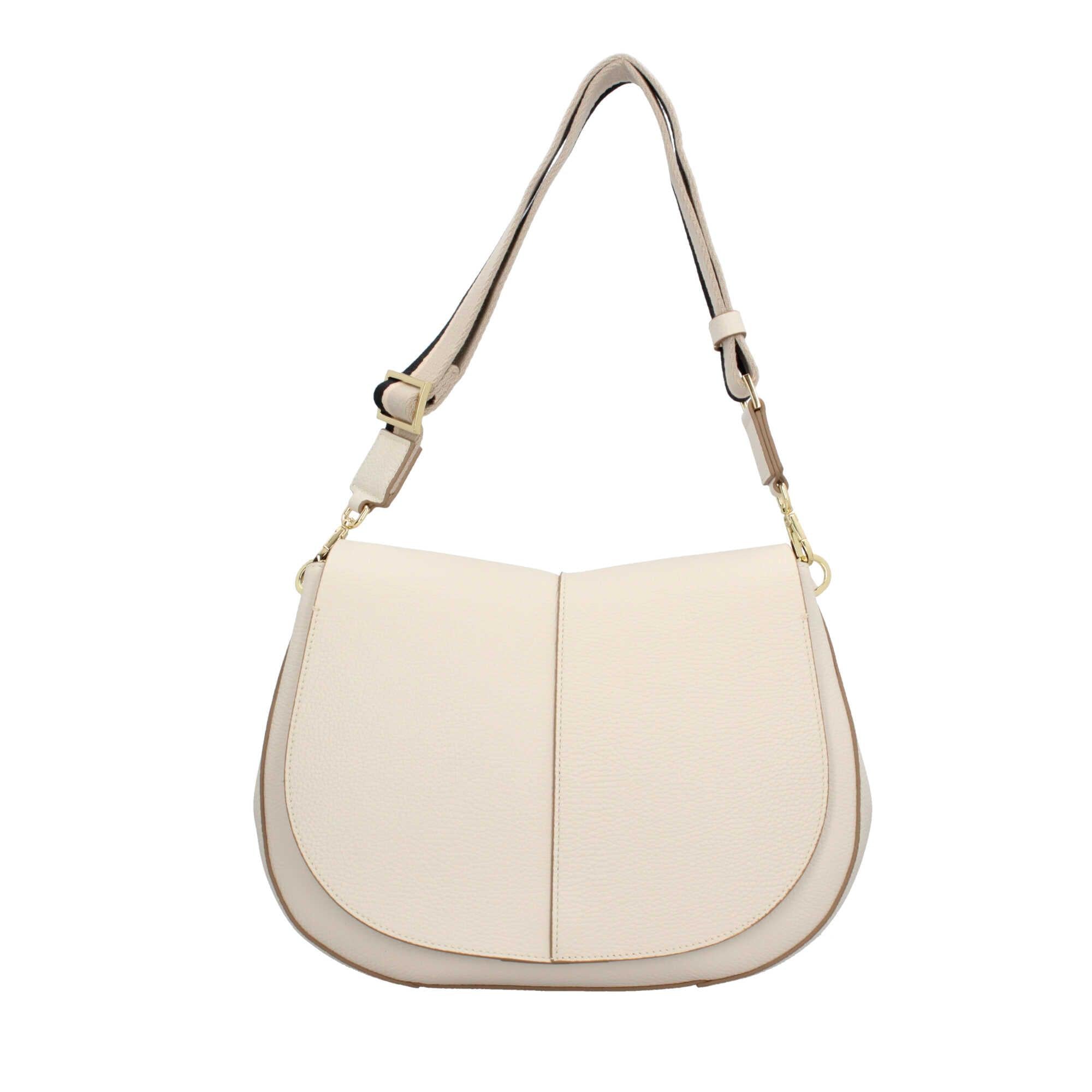 La Shoulder Bag di Gianni Chiarini chiusura con patta