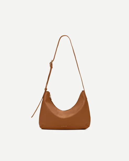 Borsa a spalla Biasia in pelle morbida con tracolla regolabile Marrone TU | Giò Fashion