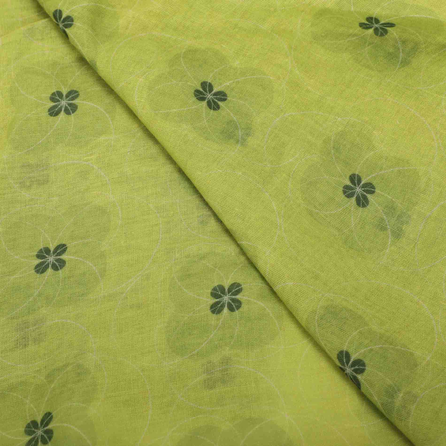 Foulard Mimi Mua con fiori geometrici