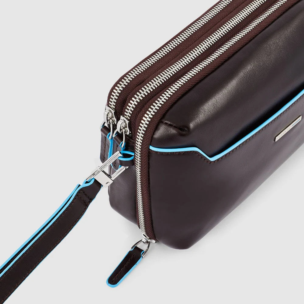 Pochette Piquadro a due scomparti Blue Square