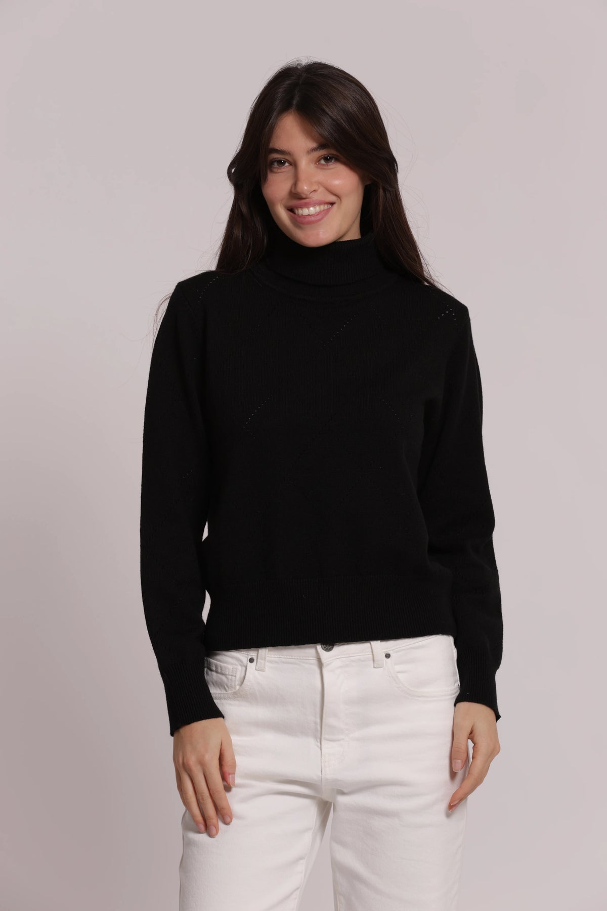 Maglia Donna Mimi Mua a Collo Alto