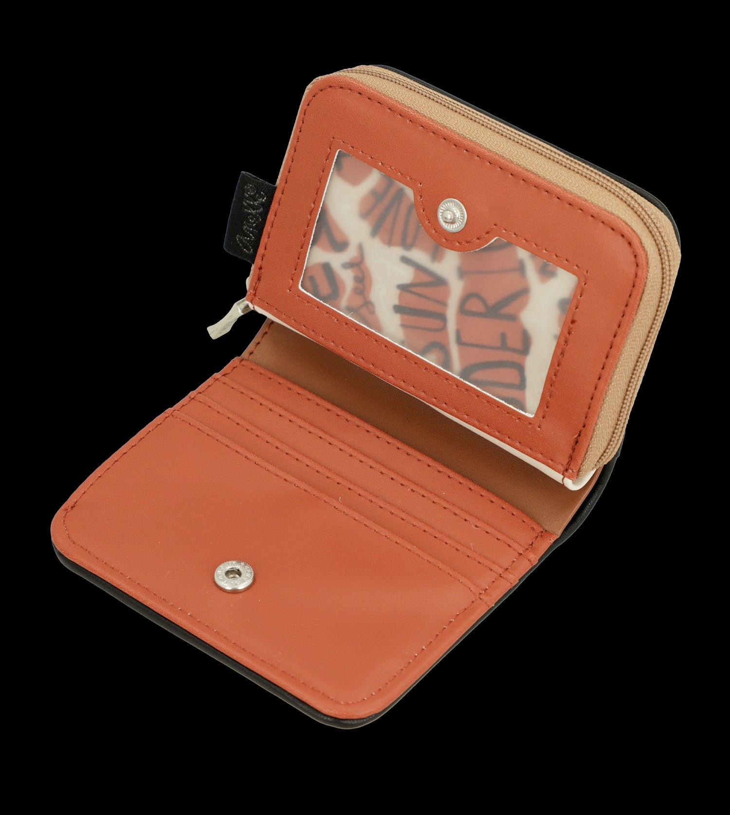 Portafoglio Anekke piccolo con zip e design moderno