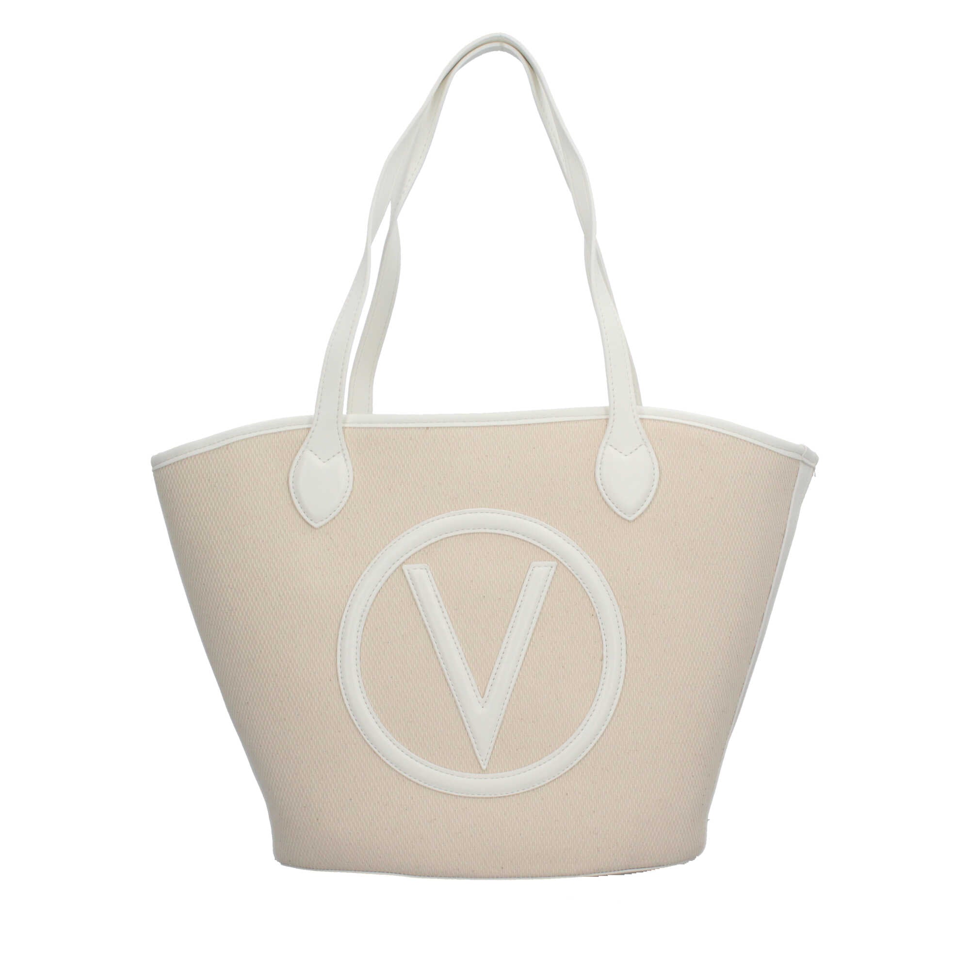 Borsa shopper Valentino con logo e doppio manico