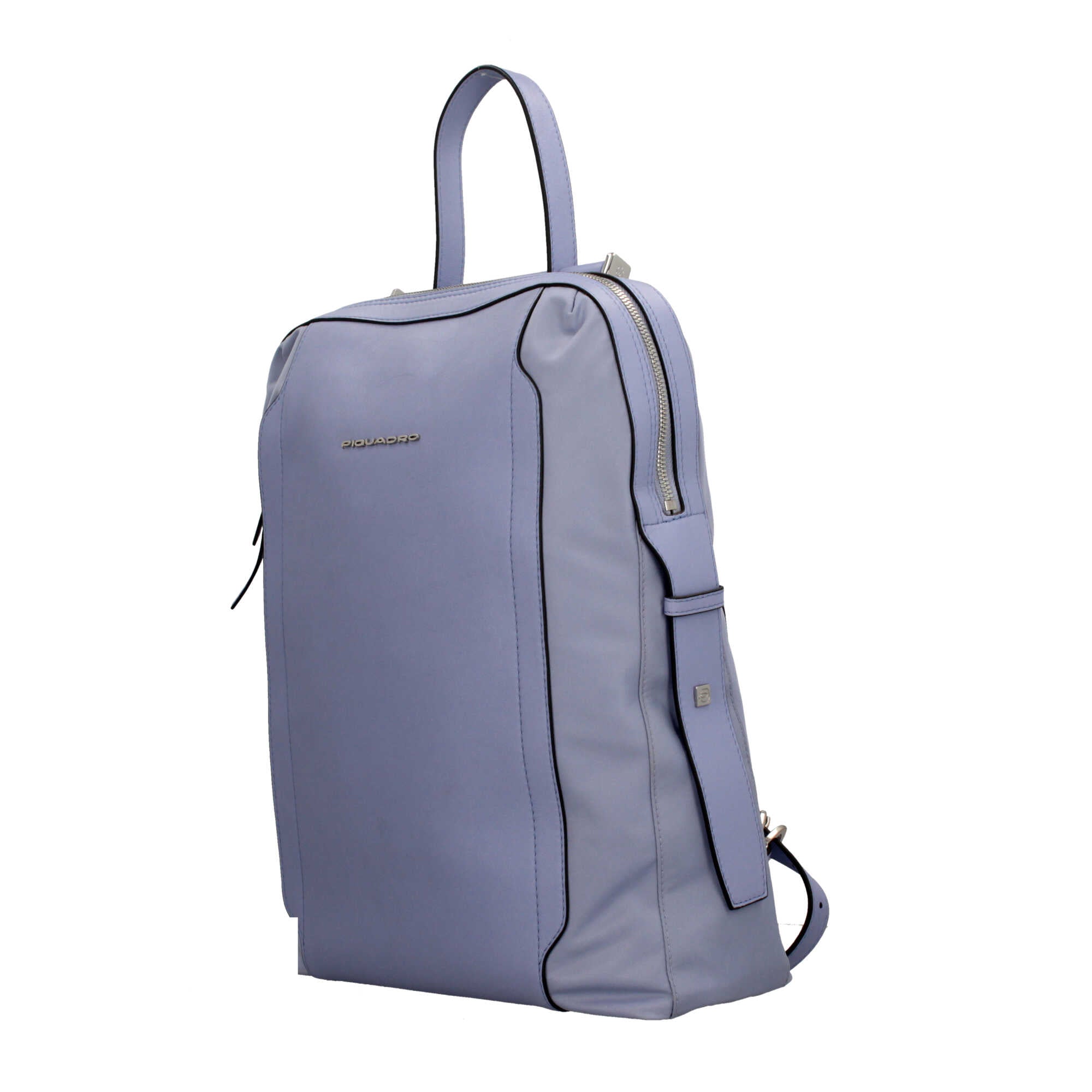 Piquadro zaino porta PC 14" in pelle con protezione antiurto e RFID