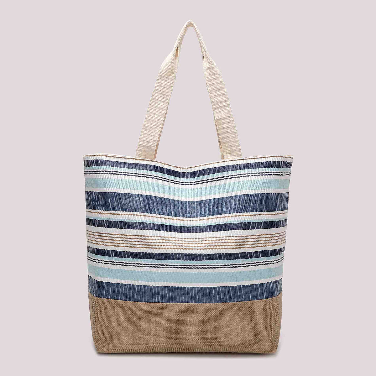 Borsa Shopper Mimi Mua A Righe