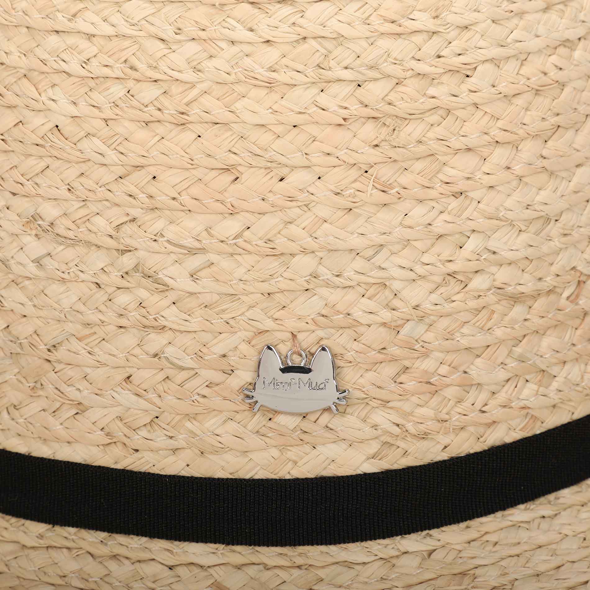 Cappello Mimi Mua a tesa larga con fascia decorativa