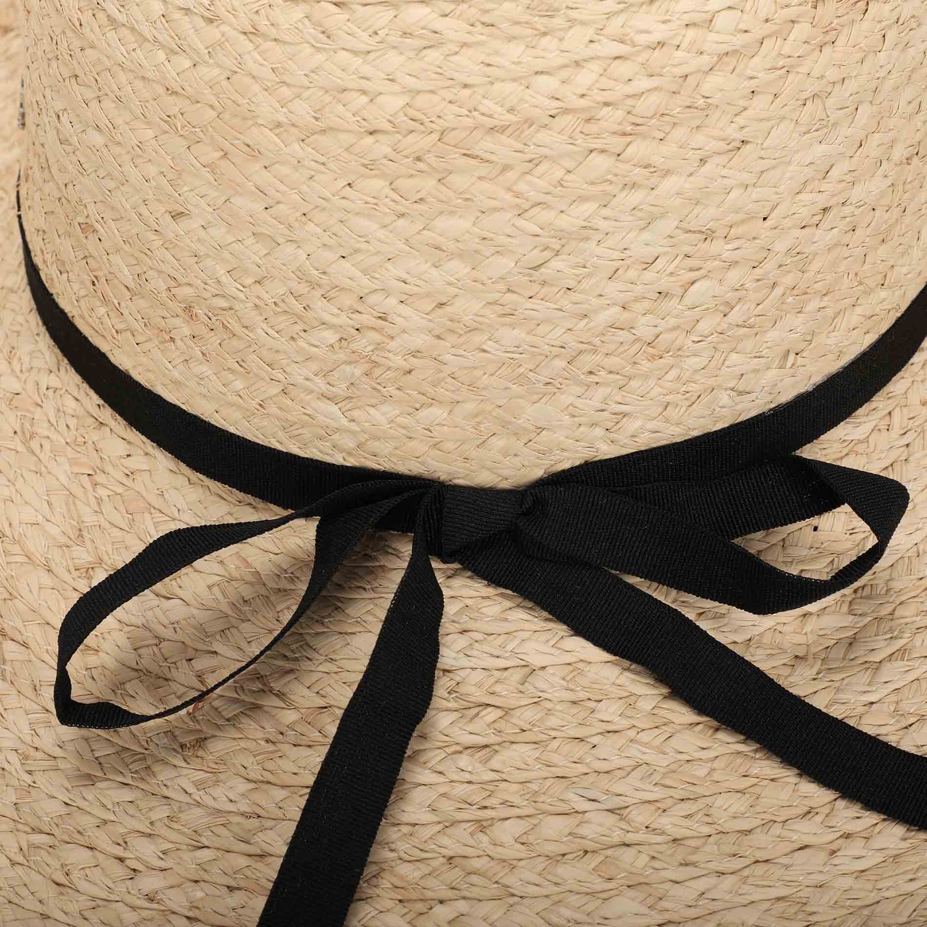 Cappello Mimi Mua a tesa larga con fascia decorativa