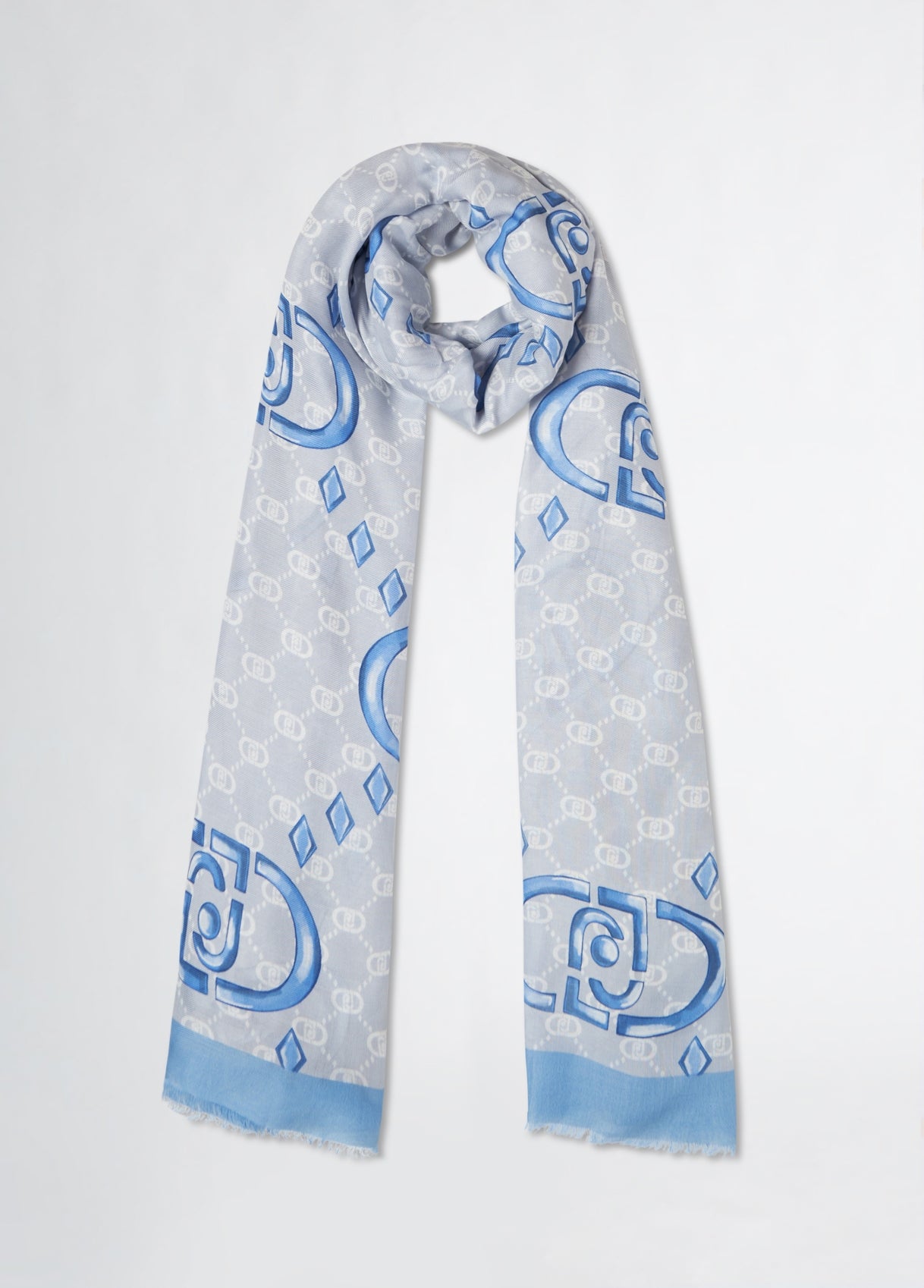 Foulard Donna Liu Jo con Monogram e Dettagli Grafici