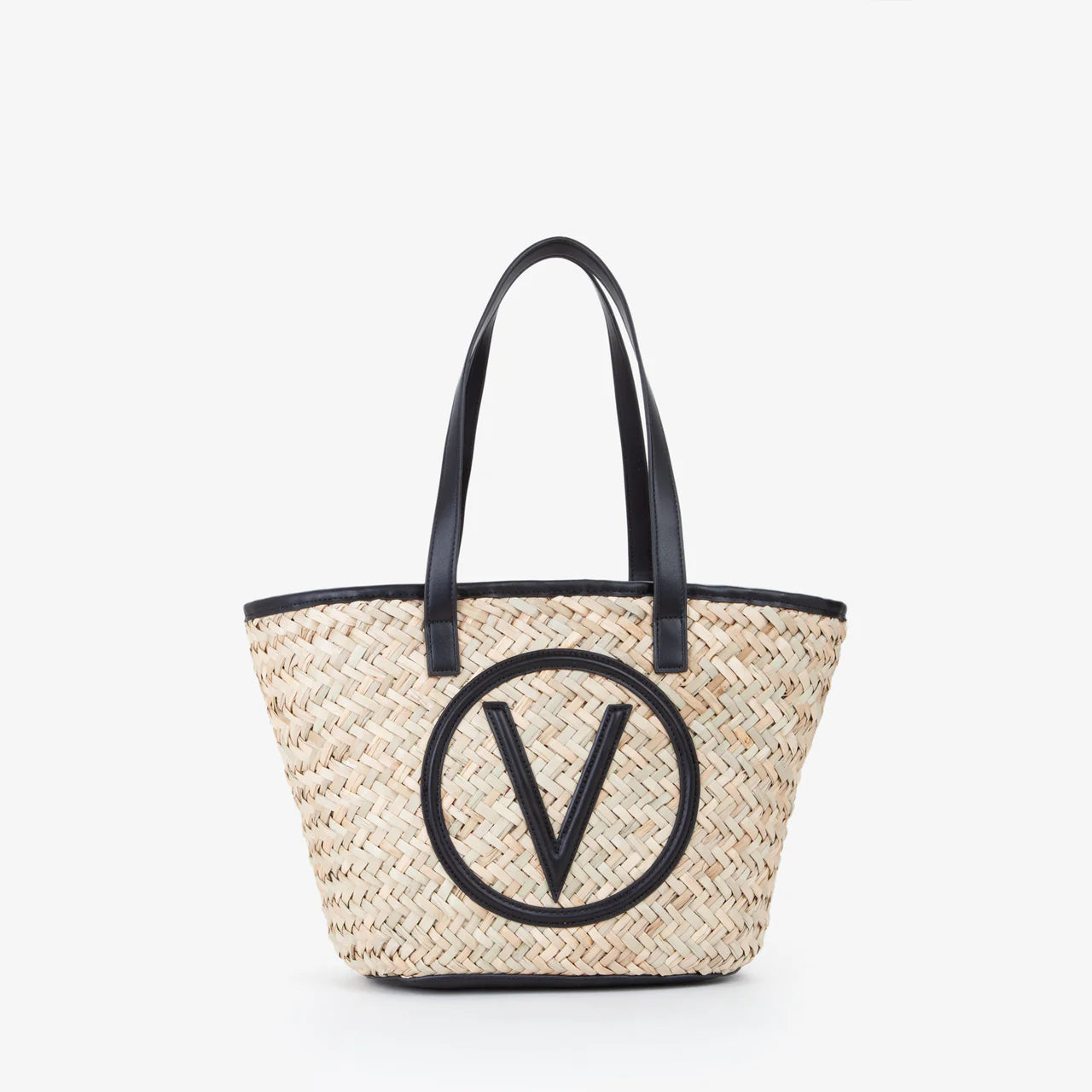 Shopping Valentino Samuela in paglia con manici lunghi