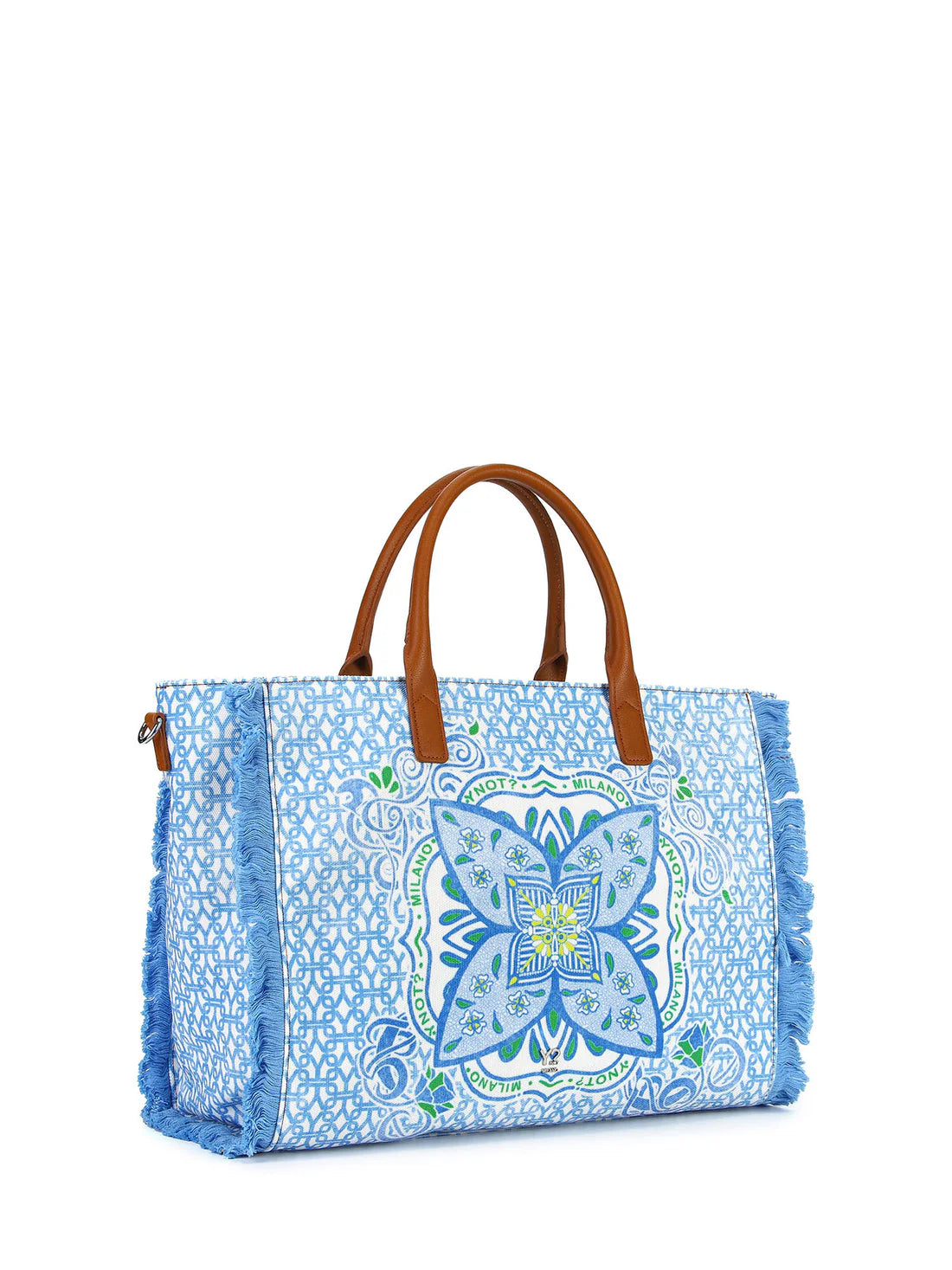 Borsa mare YNot Tote Large fantasia floreale da donna