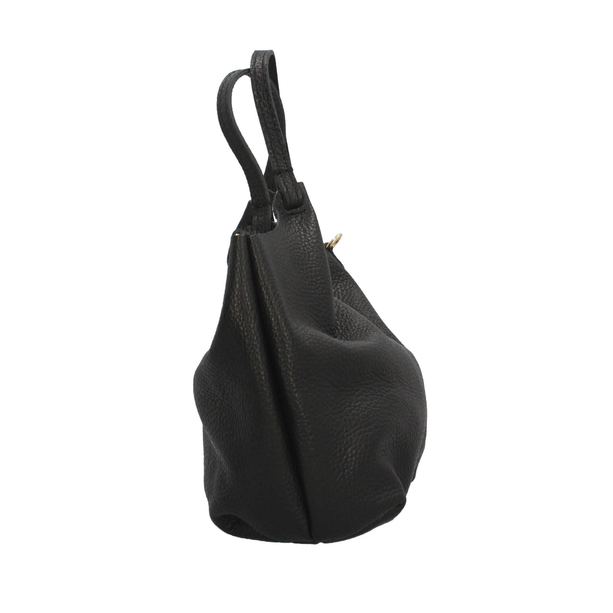 Borsa a mano in pelle martellata Made in Italy dal design versatile