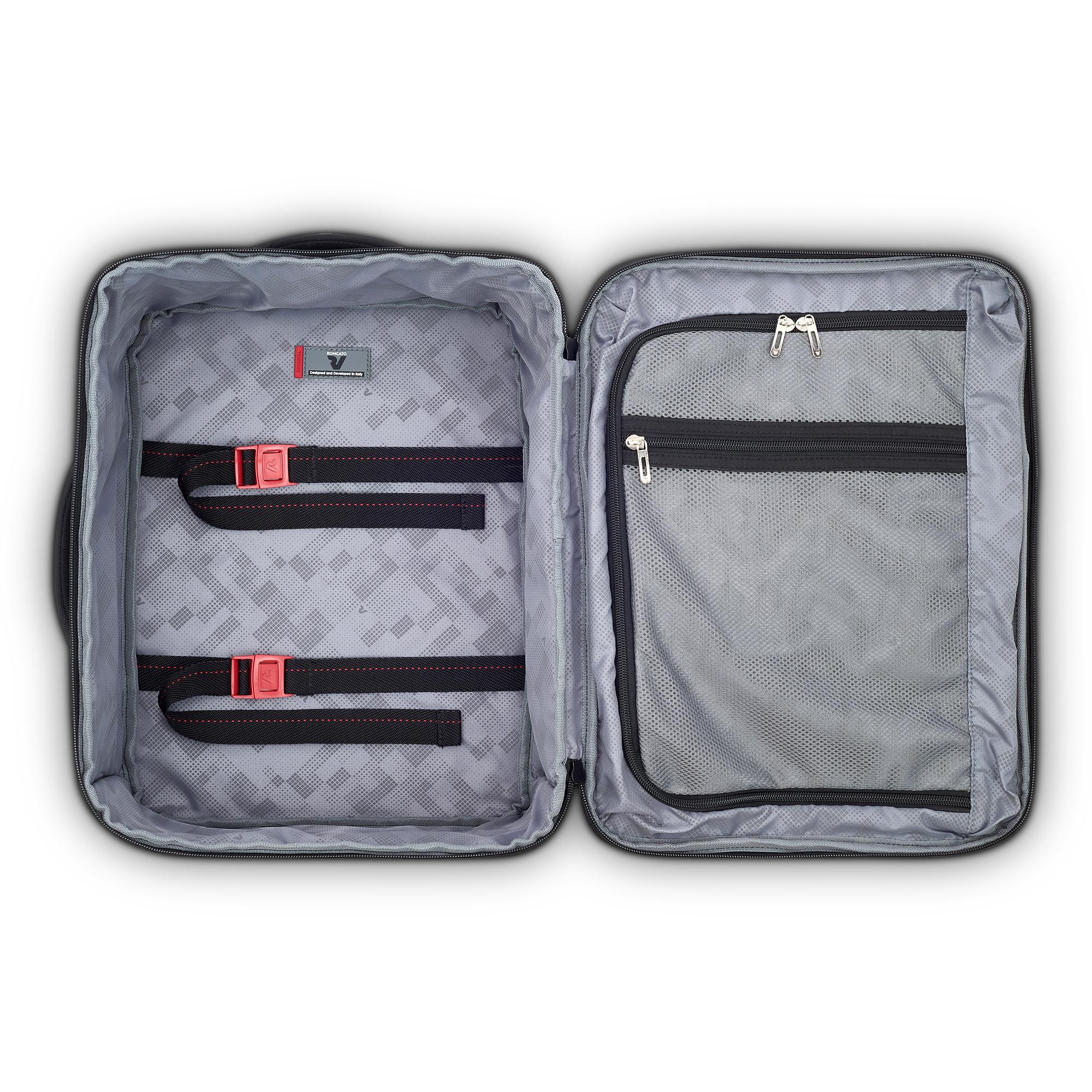 Trolley Roncato compatto da cabina con manico superiore