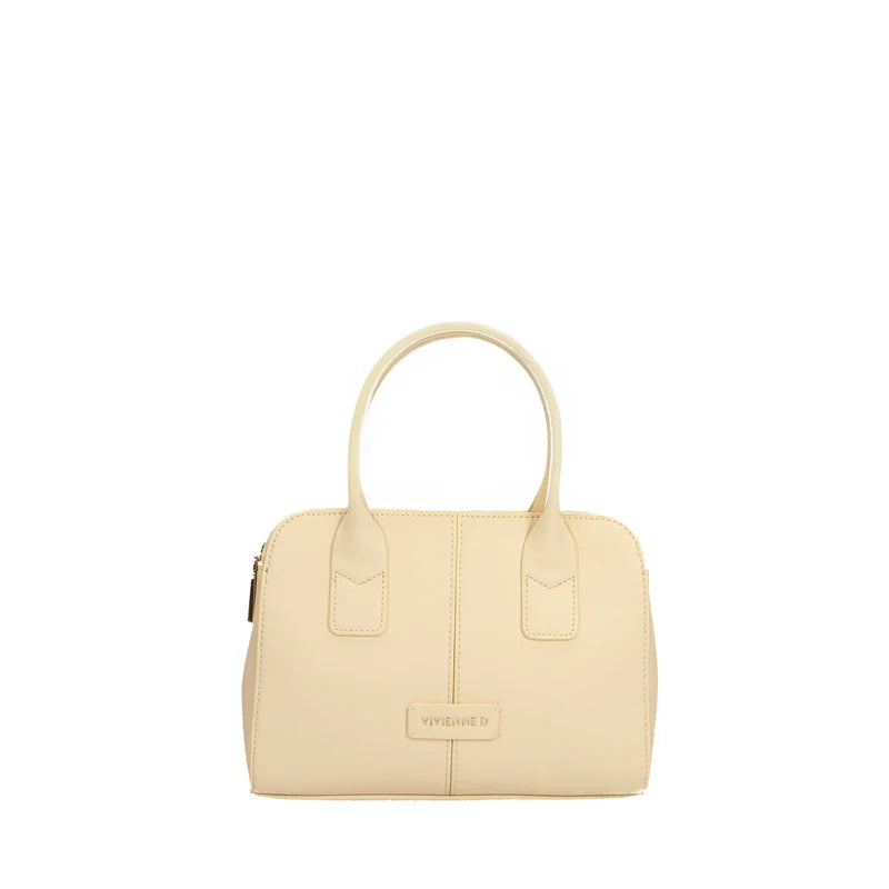 Borsa Vivienne D donna a mano compatta design elegante moderno Bianco TU | Giò Fashion