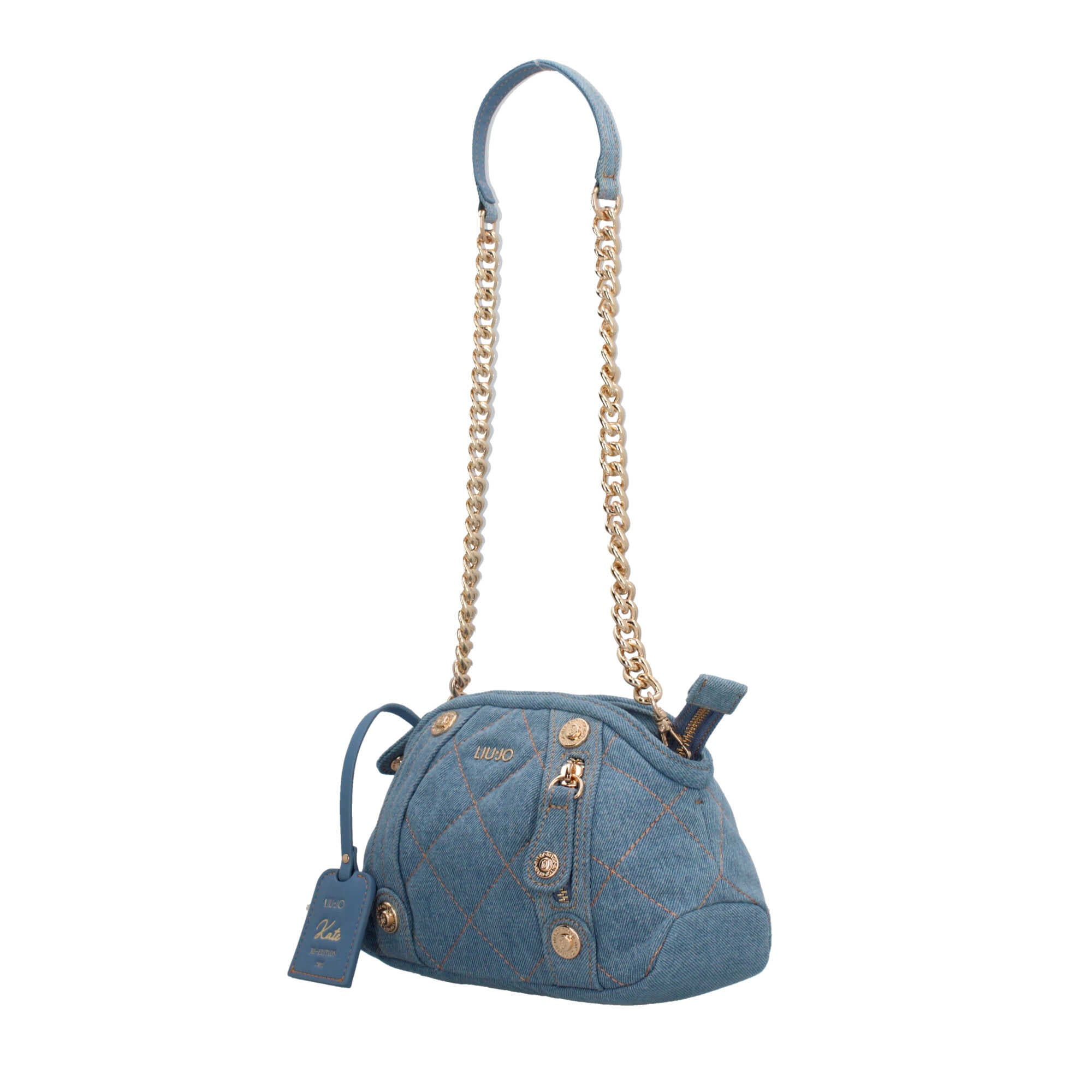 Borsa a Tracolla Donna Liu Jo con Trapuntatura e Dettagli Metallici