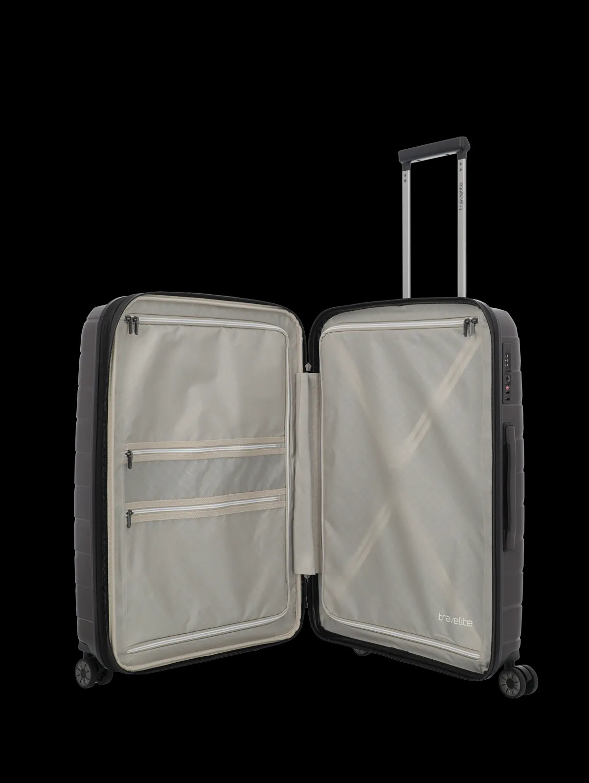 Valigia rigida Travelite Air Base L con TSA e ruote doppie