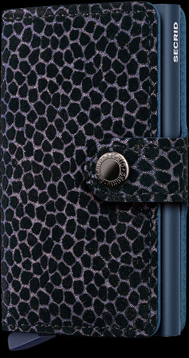 Portafoglio Secrid Miniwallet in pelle con protezione RFID e texture elegante