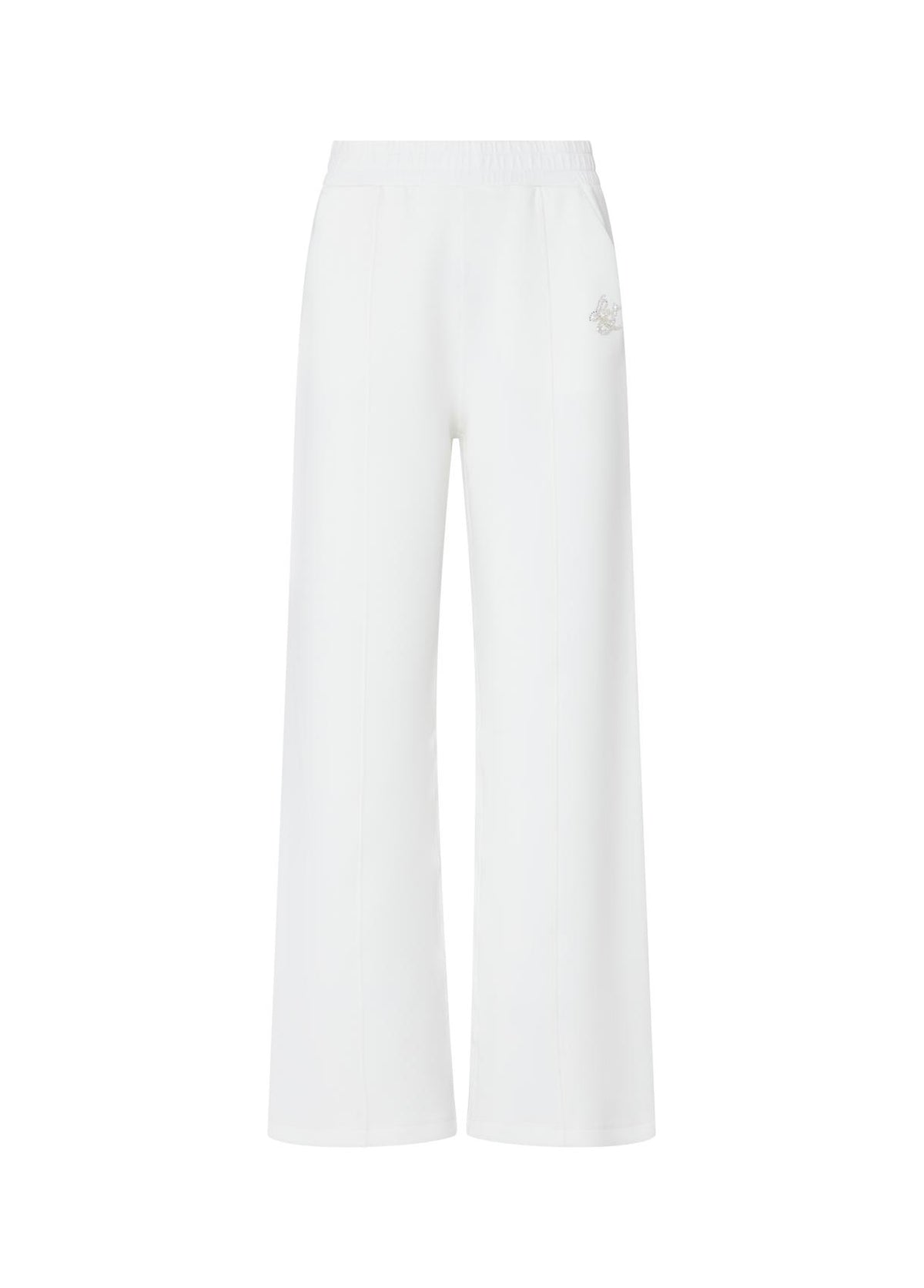 Liu Jo Pantaloni Donna in Scuba con Vita Elasticizzata