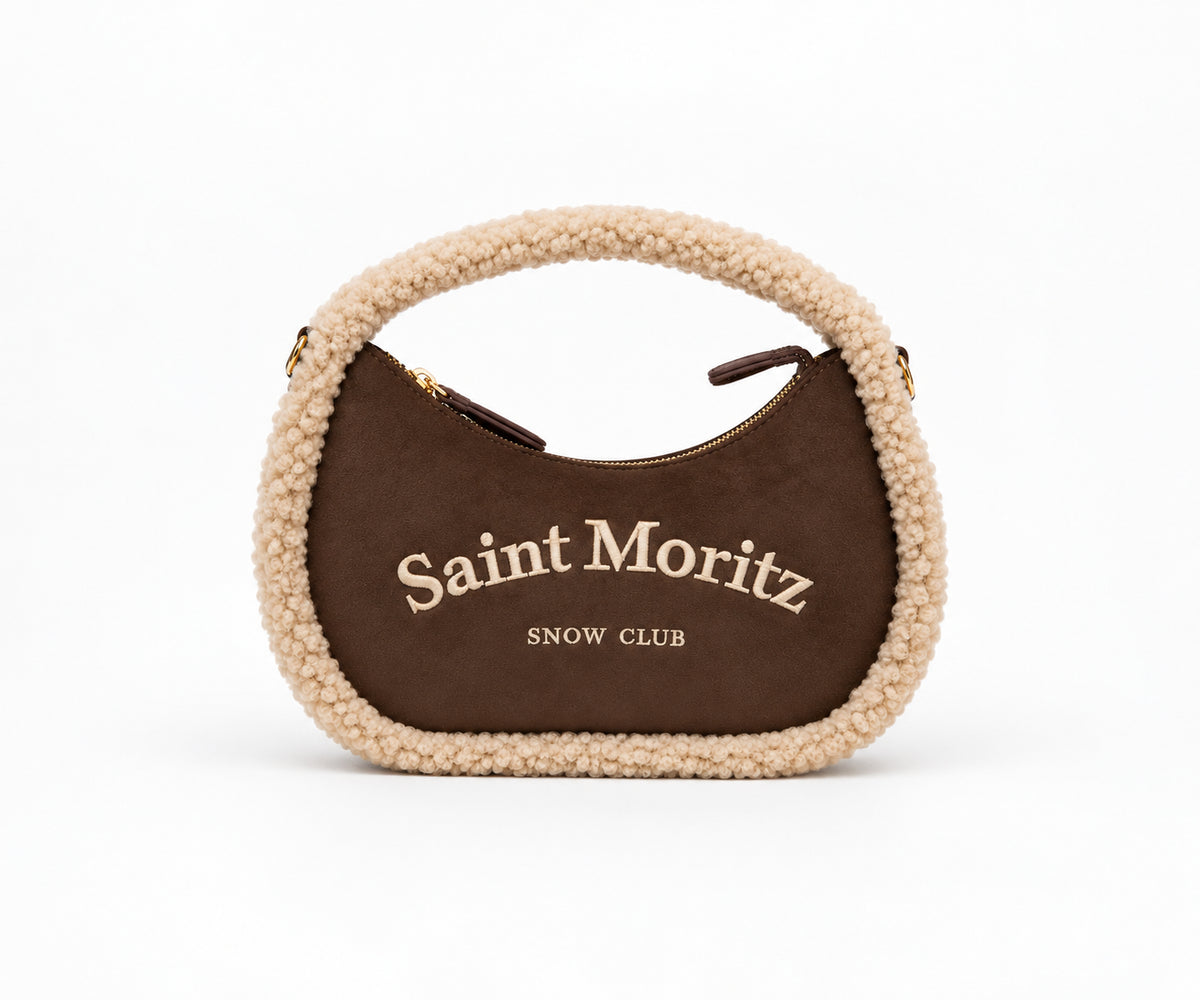 Borsa a Mano Piccola Kuvé Saint Moritz Snow Club con Tracolla