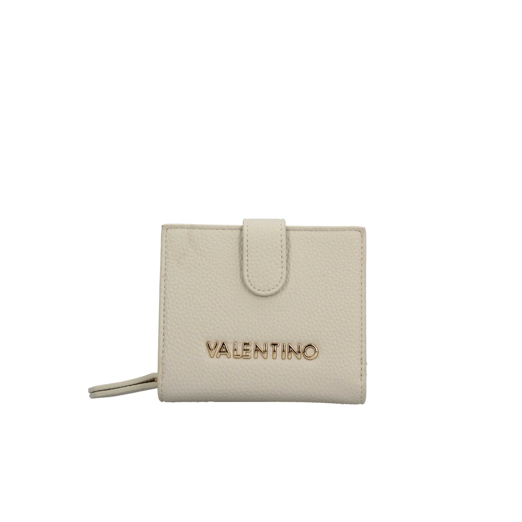 Valentino Portafoglio Never compatto con logo lettering