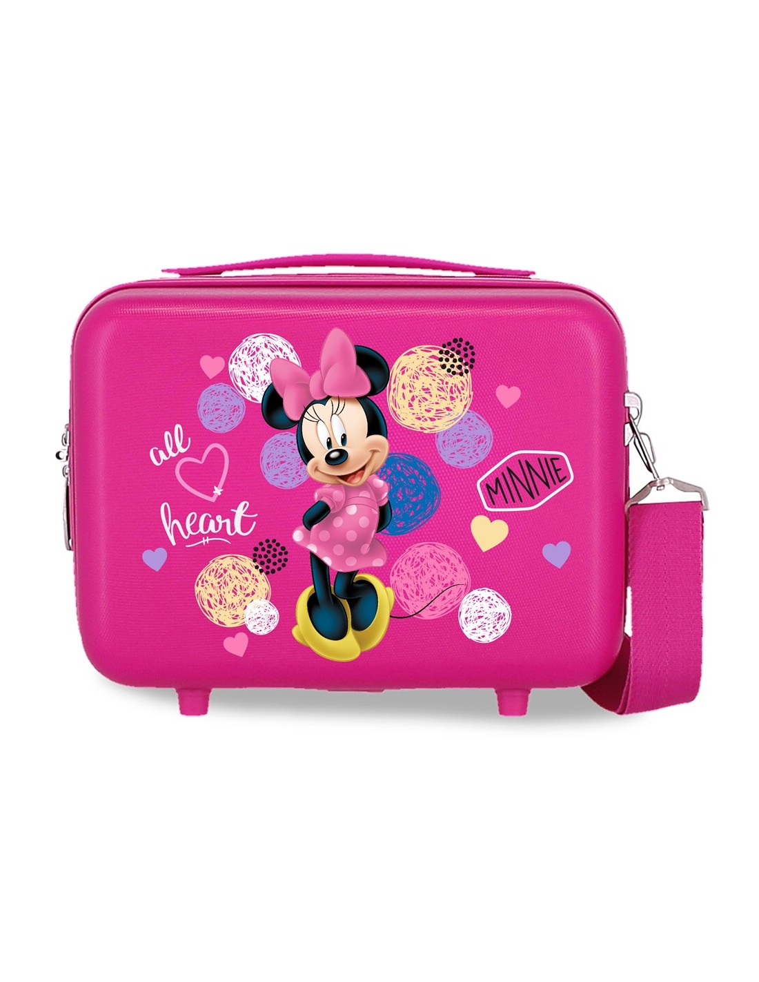 Disney Minnie Mouse Beauty Case da Viaggio Rigido in ABS 29 cm 9,1 Litri