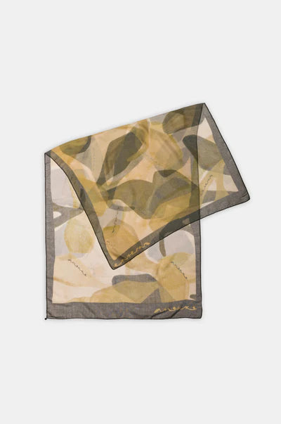 Foulard Anekke leggero elegante da donna grande formato VERDE TU | Giò Fashion