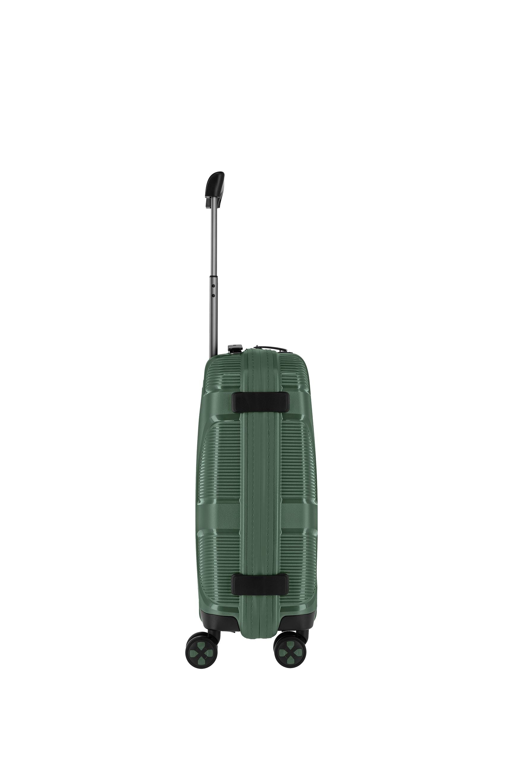 Valigia bagaglio a mano rigida Travelite Impackt con USB, TSA e ruote rinforzate