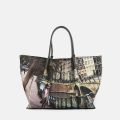 Ynot shopping bag con doppi manici