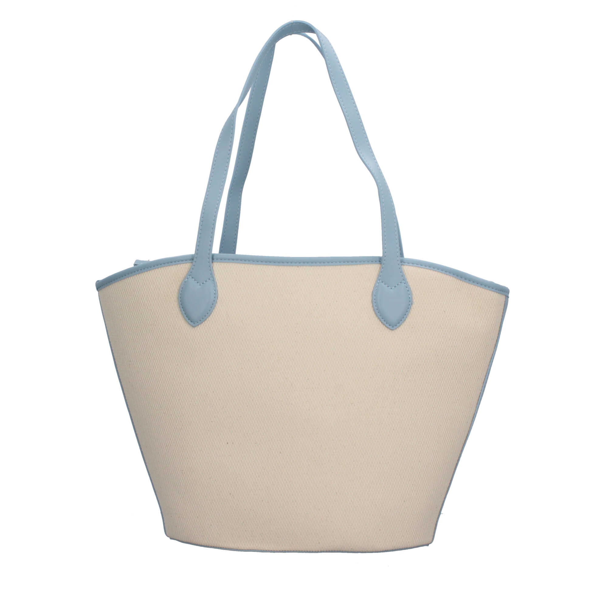 Borsa shopper Valentino con logo e doppio manico