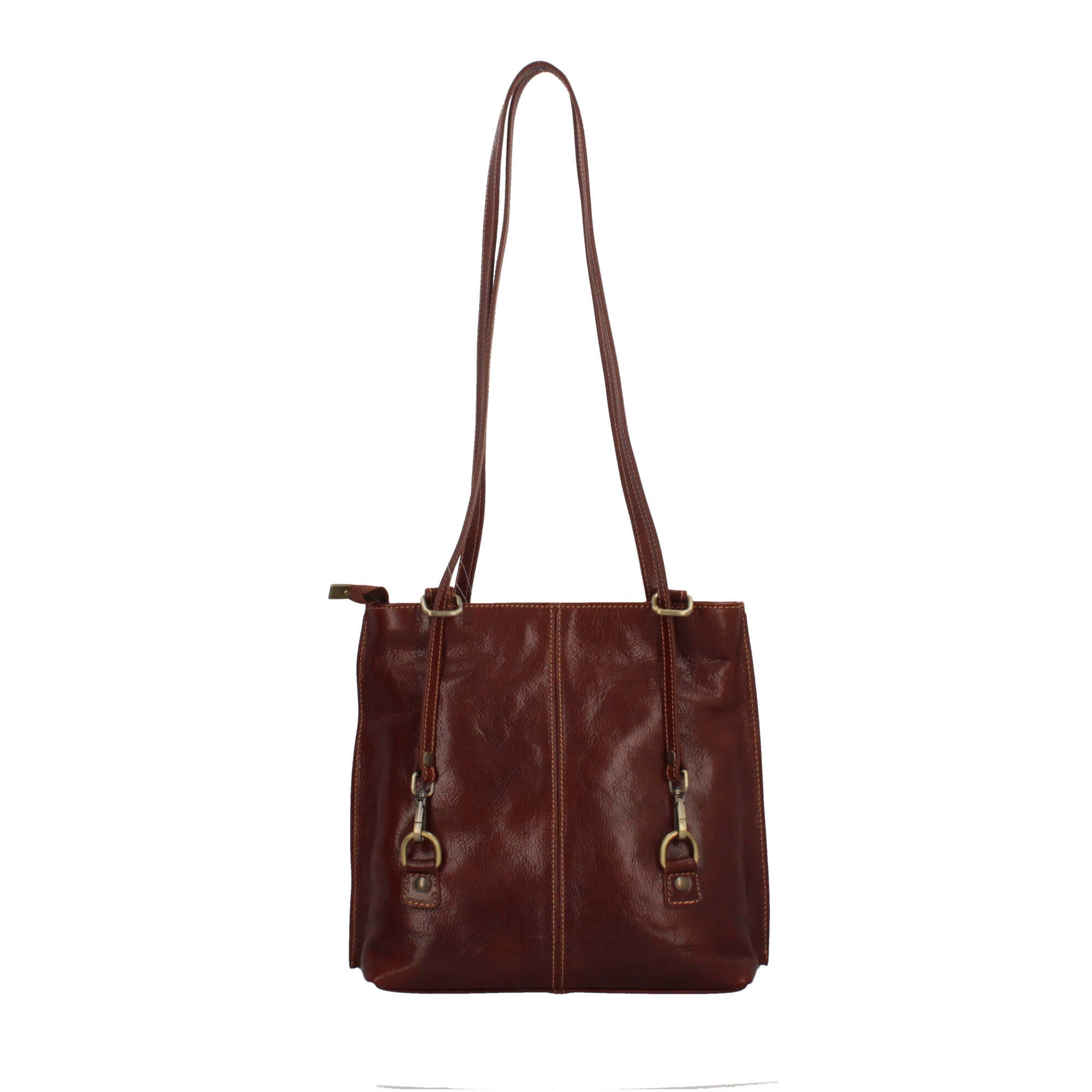 Borsa zaino Il Giglio in cuoio