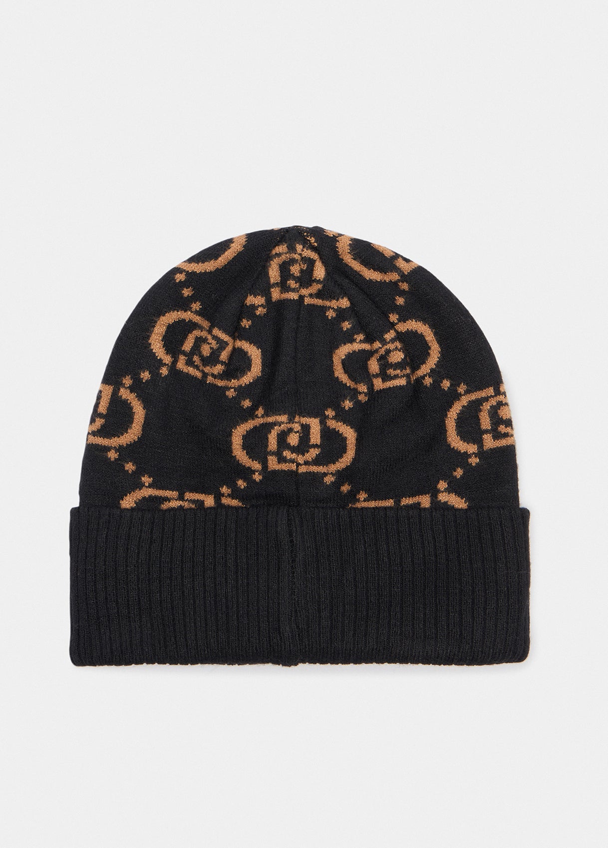 Cappello Liu Jo in maglia con logo jacquard Nero TU | Giò Fashion