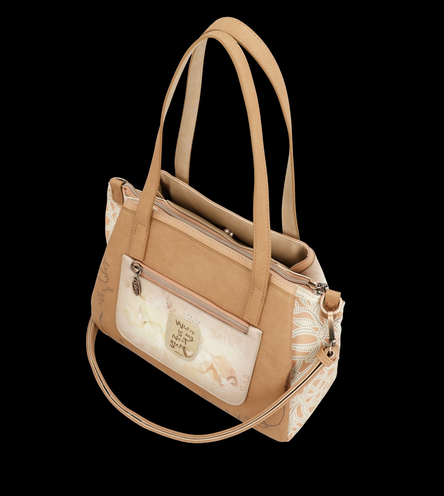 Borsa Anekke elegante e versatile con doppio manico e tracolla