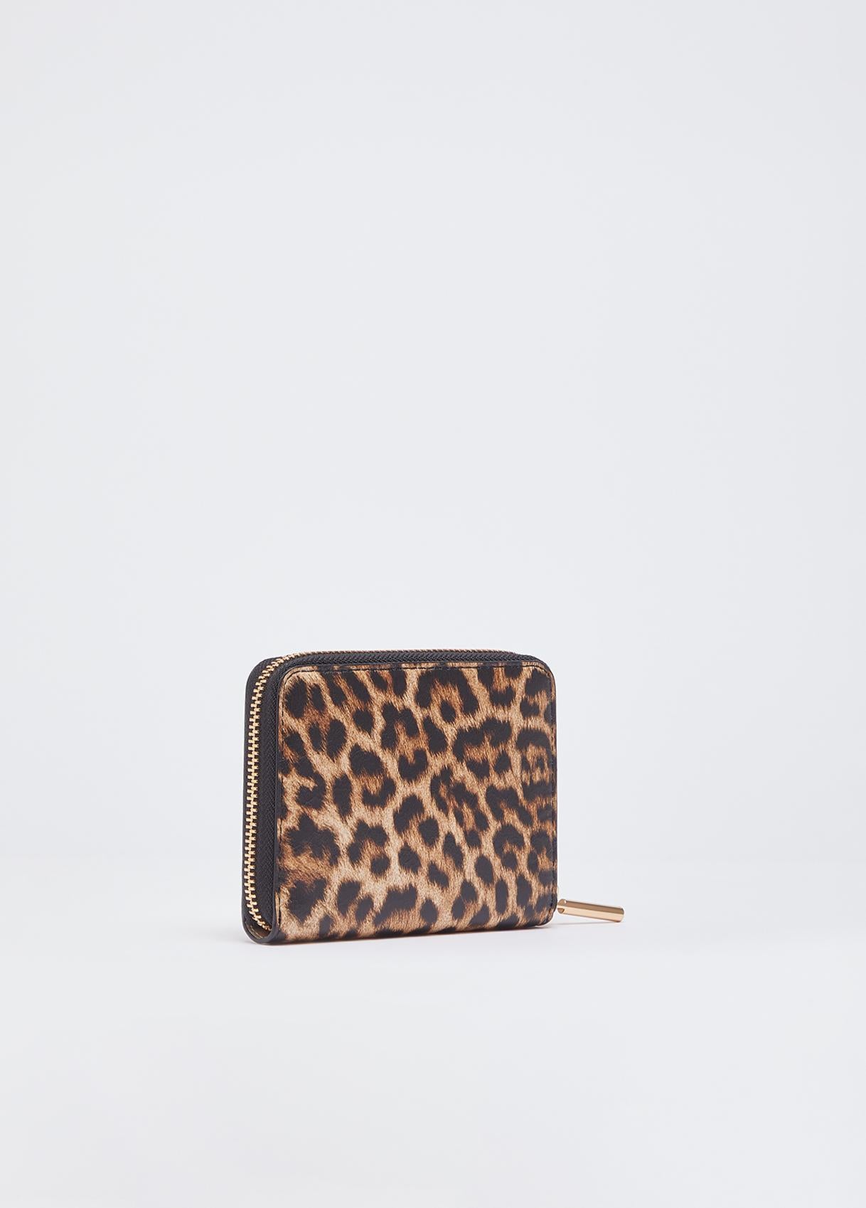 Portafoglio Liu Jo Milano con Stampa Animalier e Chiusura Zip Maculato TU | Giò Fashion