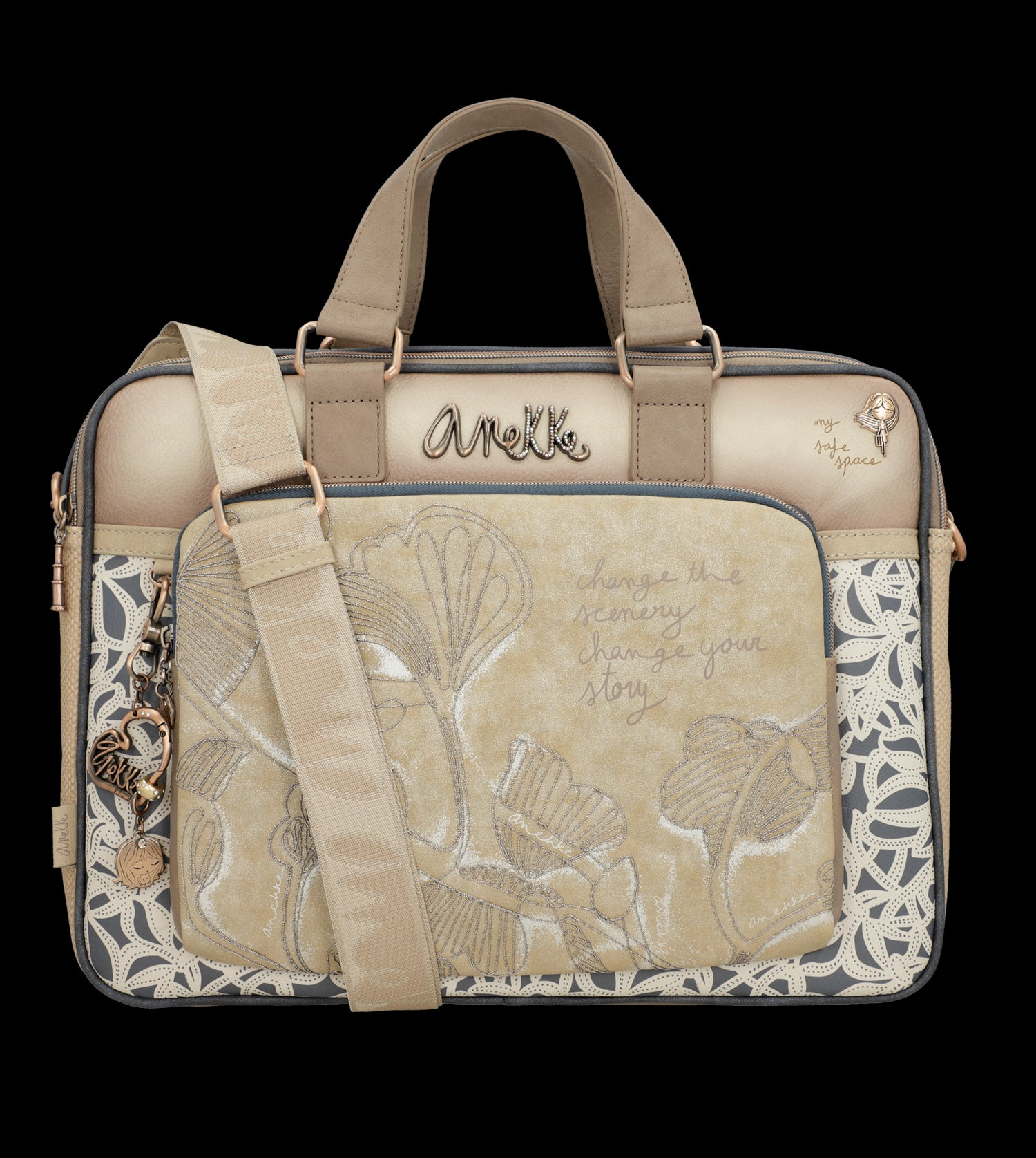 Borsa porta PC Anekke elegante e funzionale con doppio manico