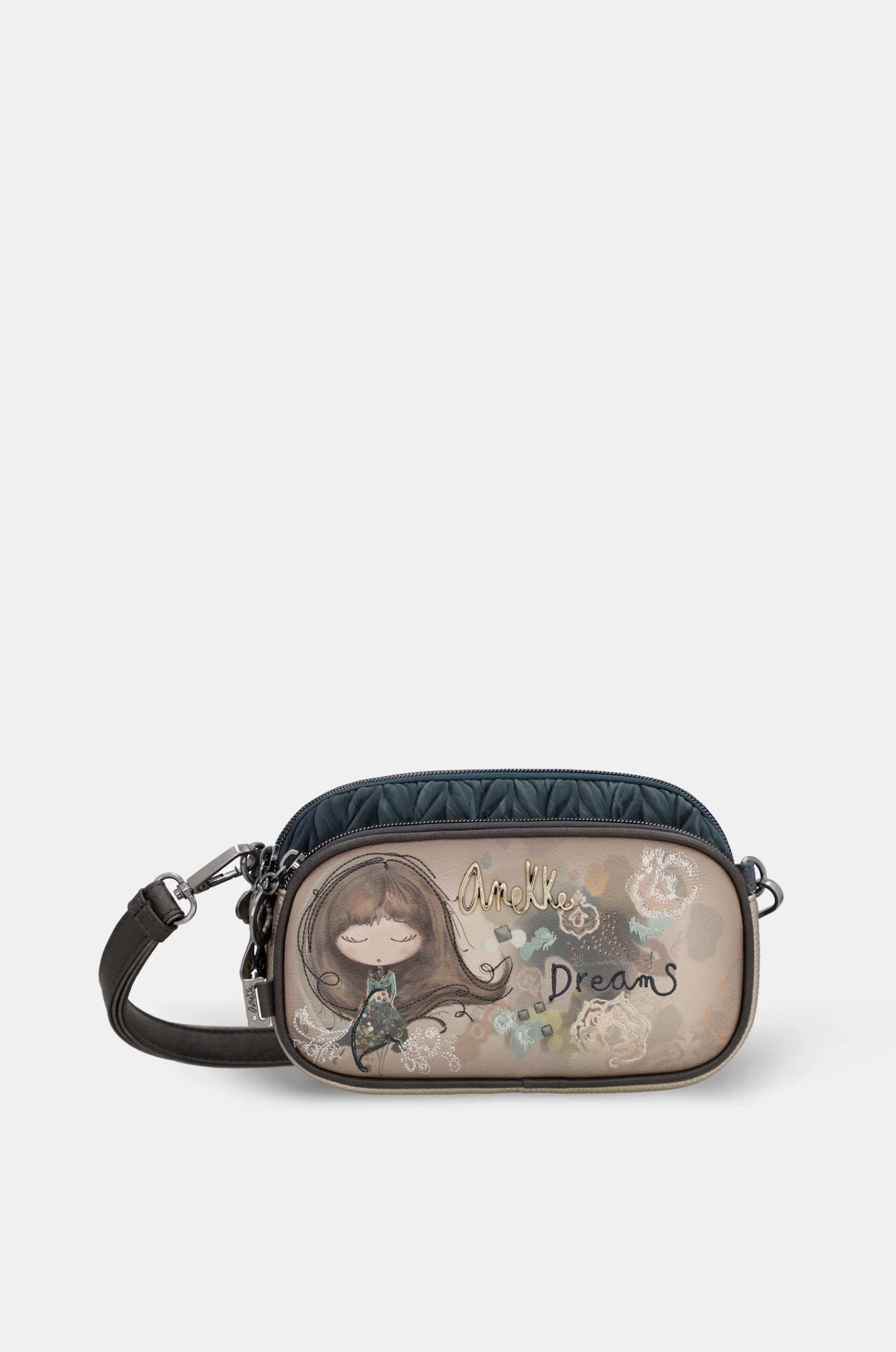 Borsa a tracolla piccola Anekke The World of Dreams Beige TU | Giò Fashion
