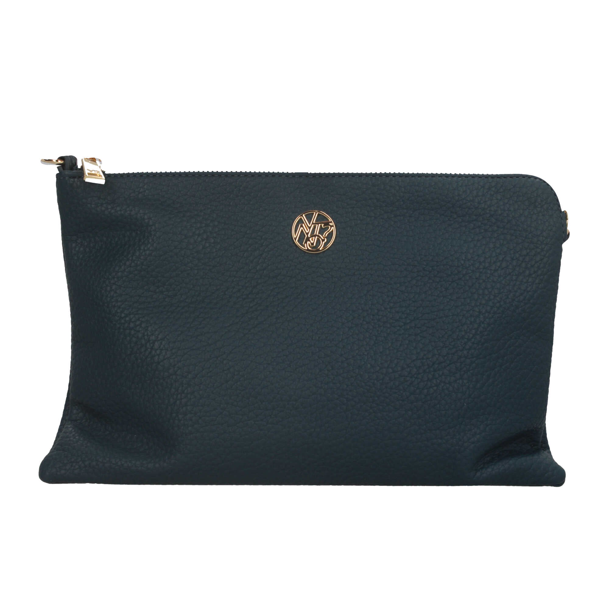 Pochette con chiusura zip e tracolla regolabile