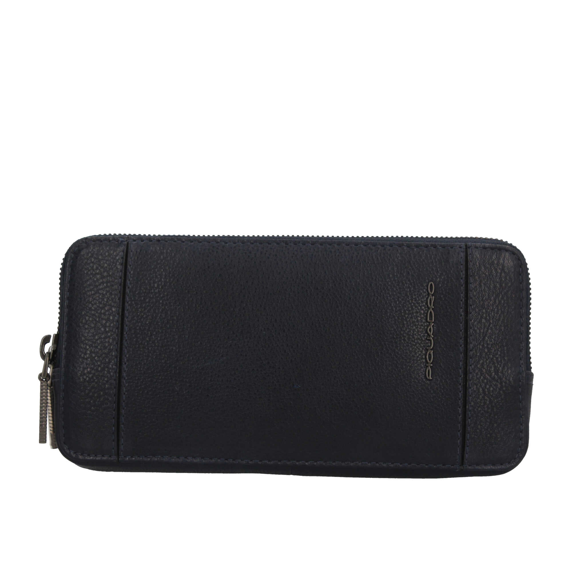 Borsello Piquadro in pelle con doppia zip e tracolla rimovibile – Eleganza e praticità