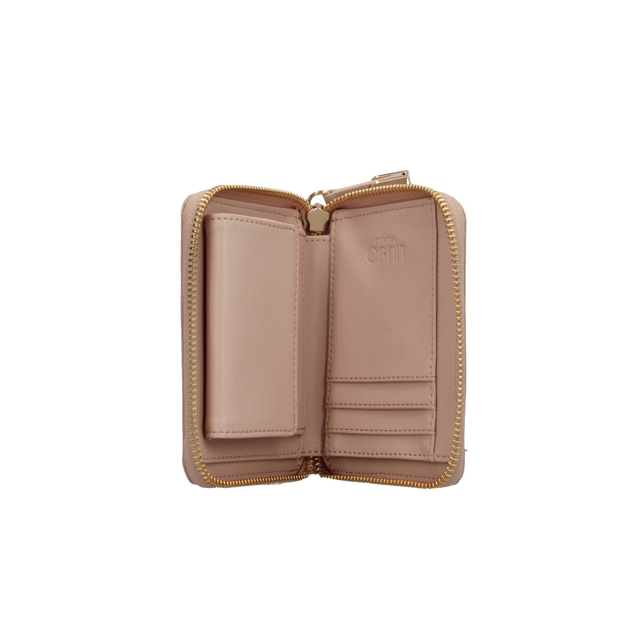 Portafoglio Donna Liu Jo con Logo in Rilievo e Chiusura Zip