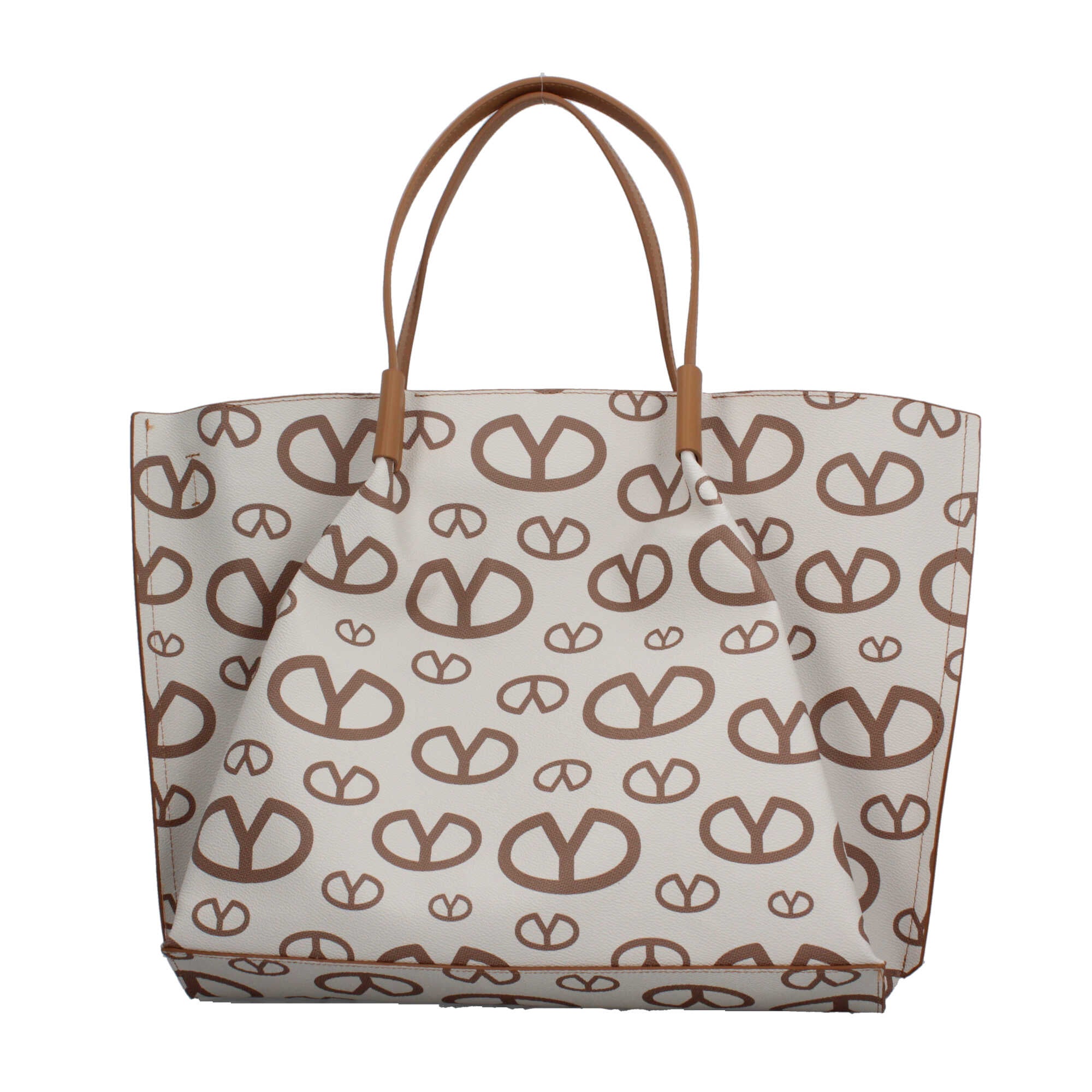 Borsa shopping con loghi Y Not